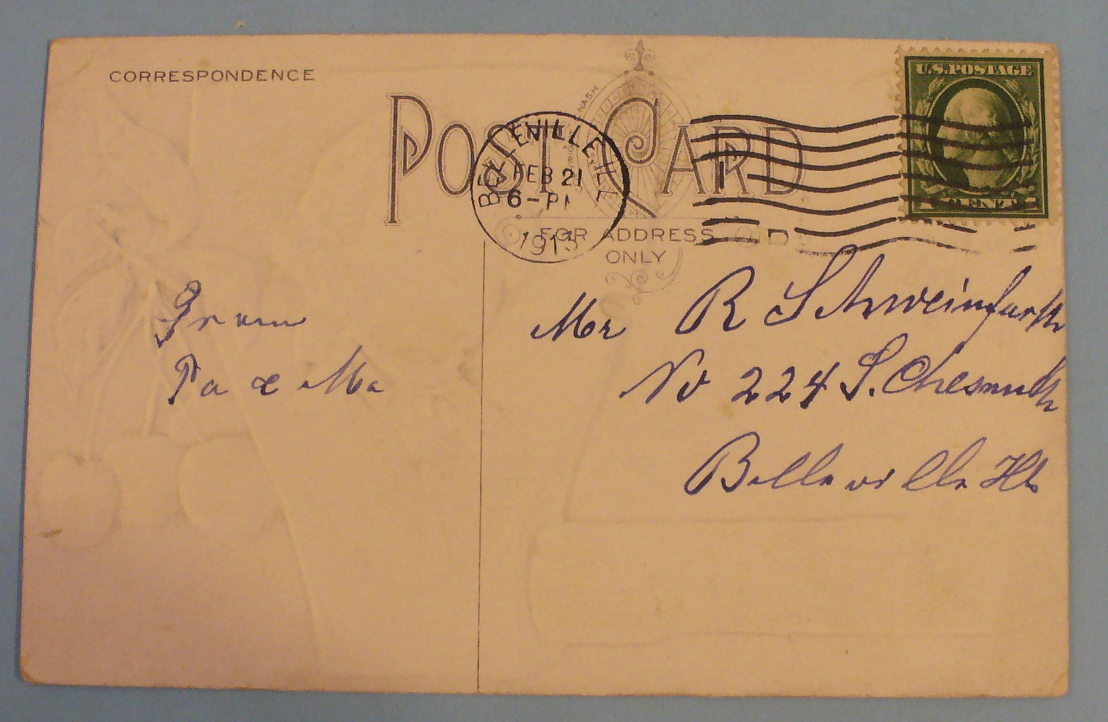 George Washington Postcard (First in War 1732-1799)