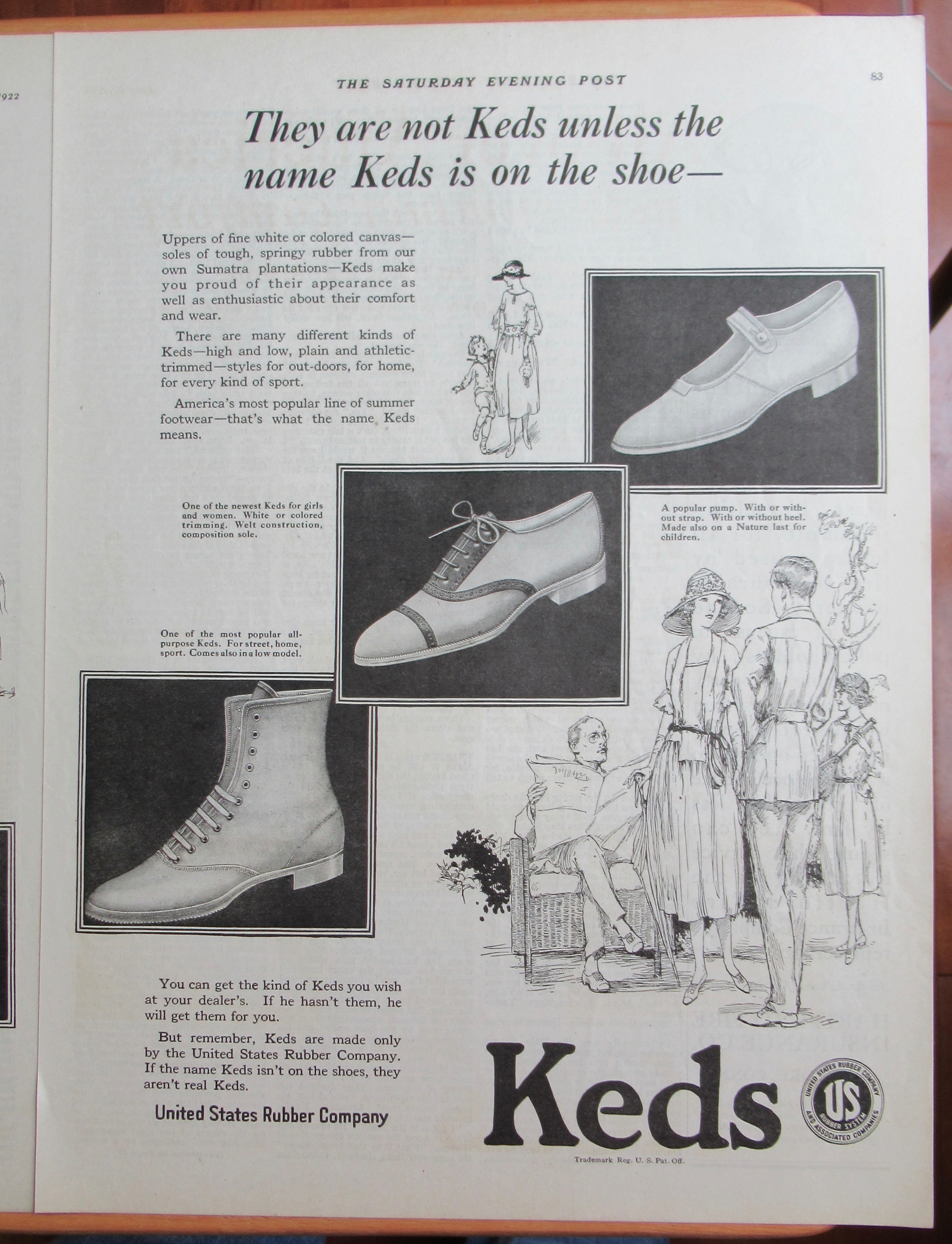 1922 Keds Shoes with a Variety of Different Shoes