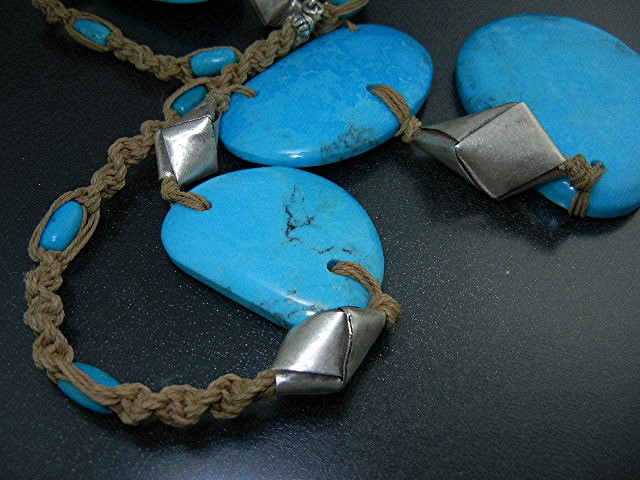 Silver Creations Sleeping Beauty Turquoise Silver Neckl