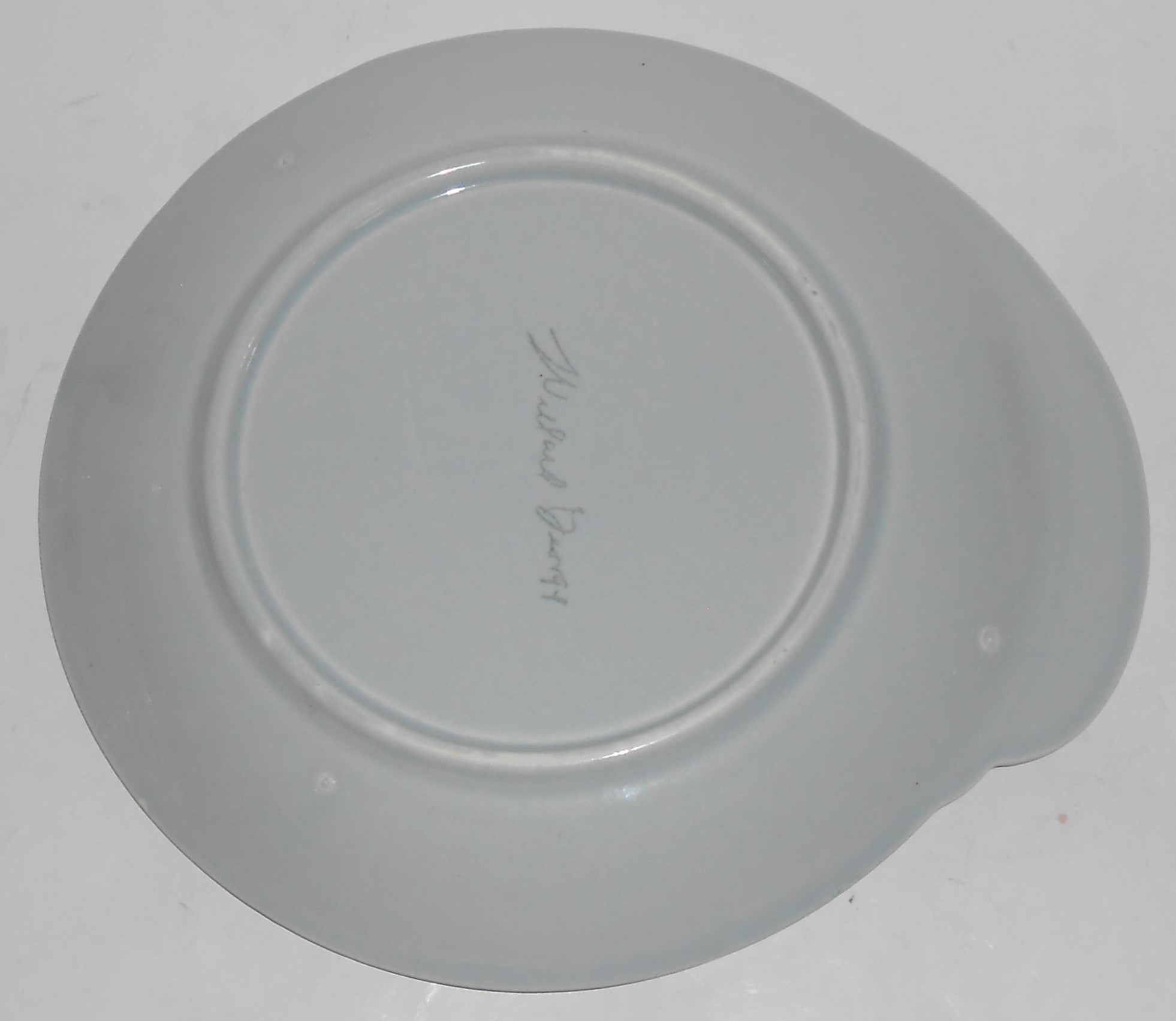 Canonsburg China Willard George Pine Bread Plate