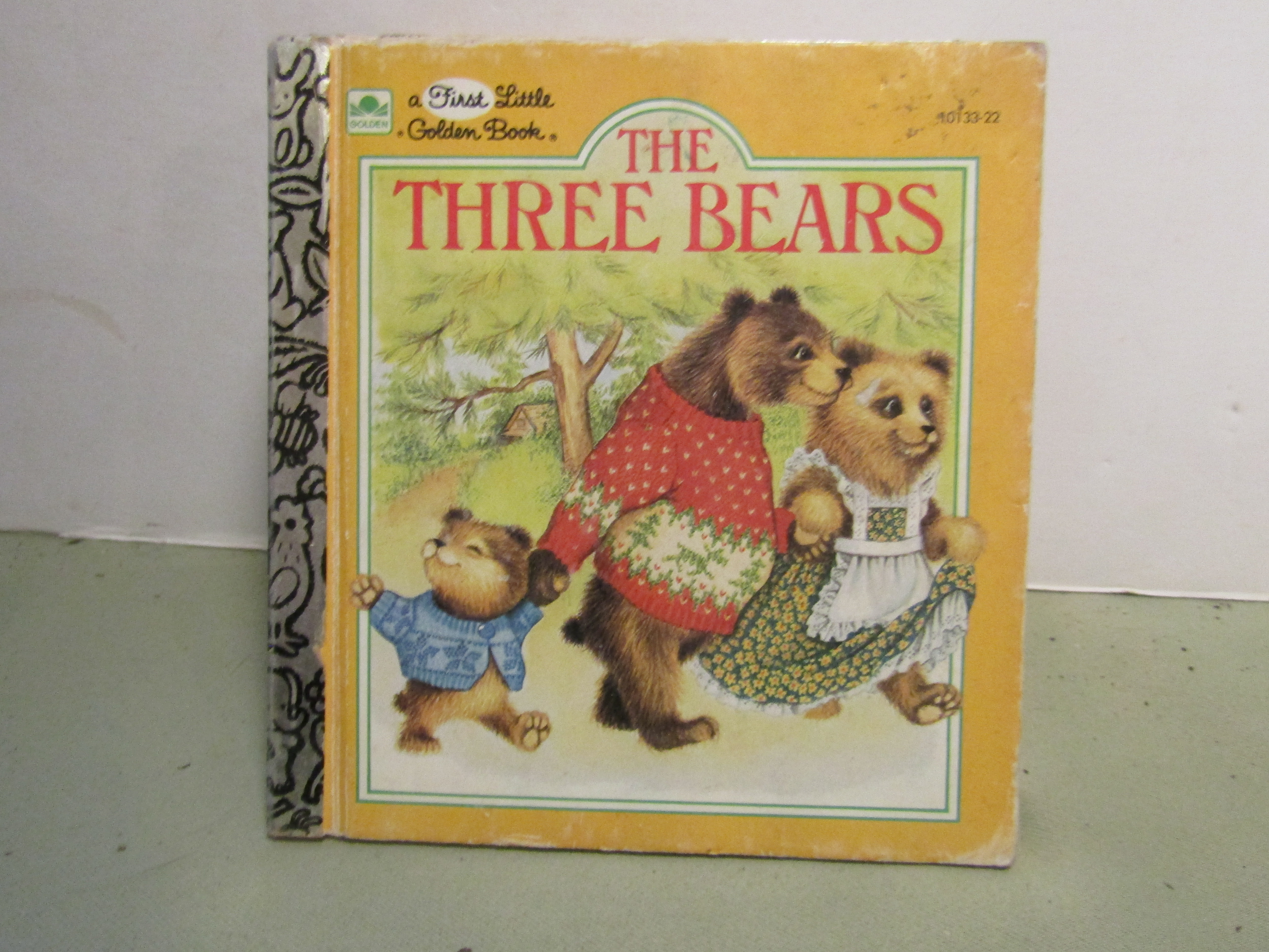 Vintage The Three Bears a First Little Golden Book