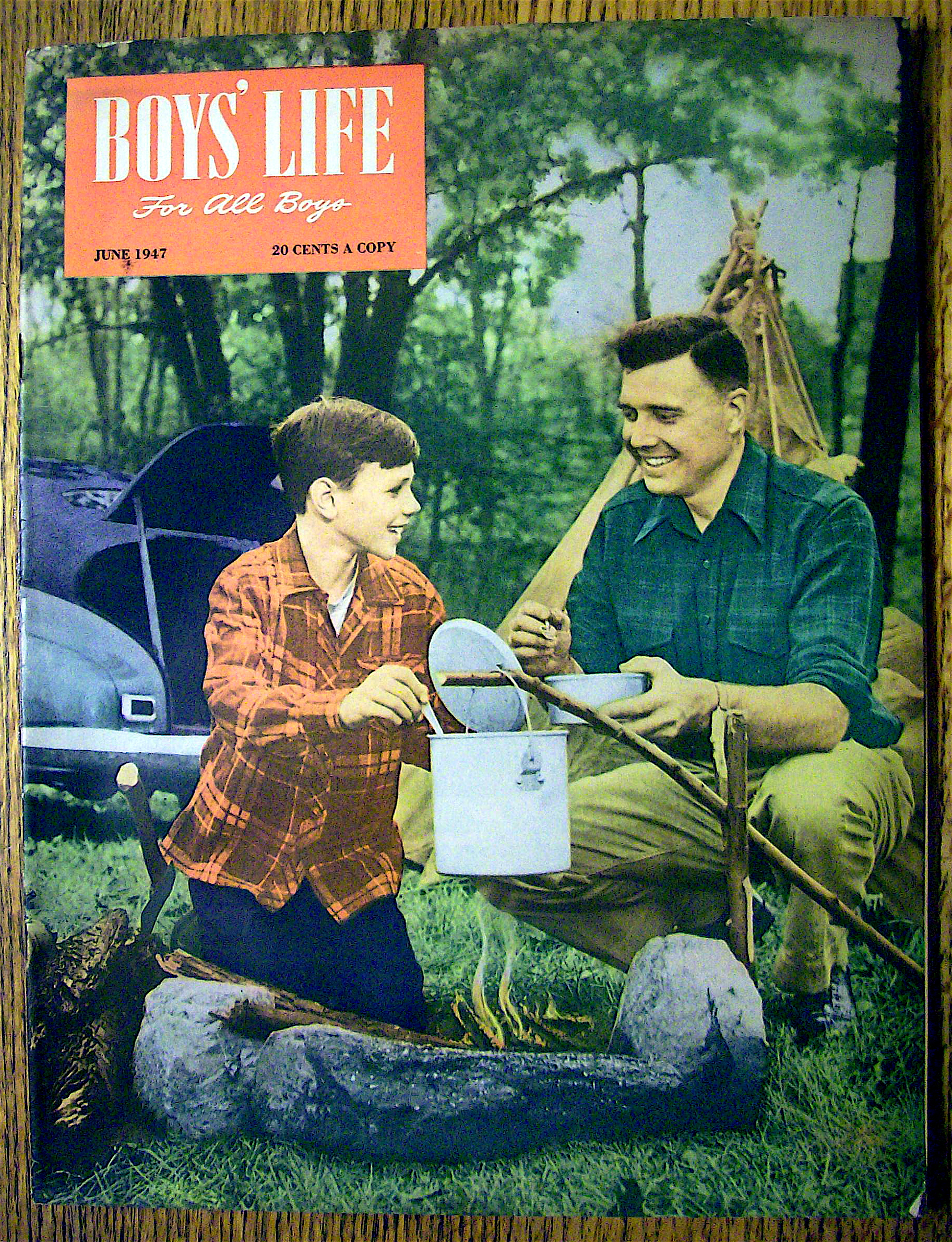 Boys' Life Magazine-June 1947-Harold (Pete) Reiser