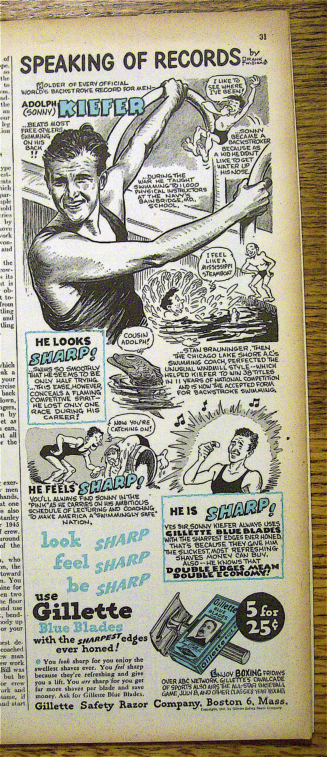 Boys' Life Magazine-June 1947-Harold (Pete) Reiser