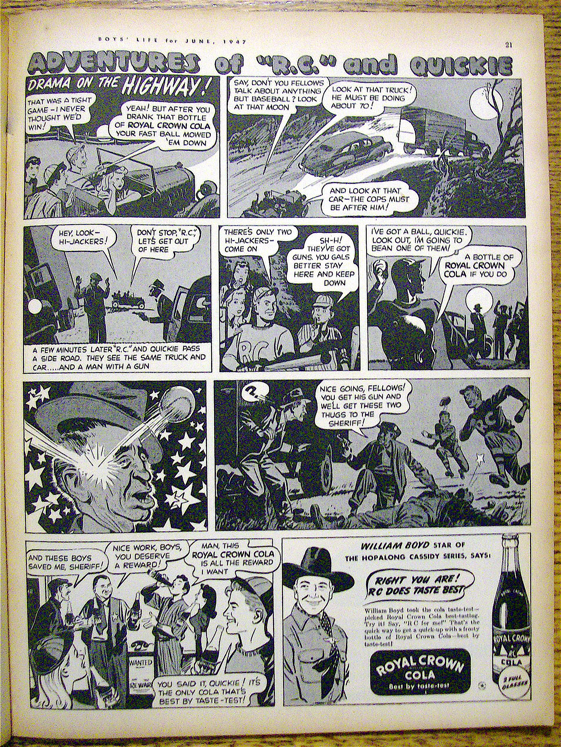Boys' Life Magazine-June 1947-Harold (Pete) Reiser