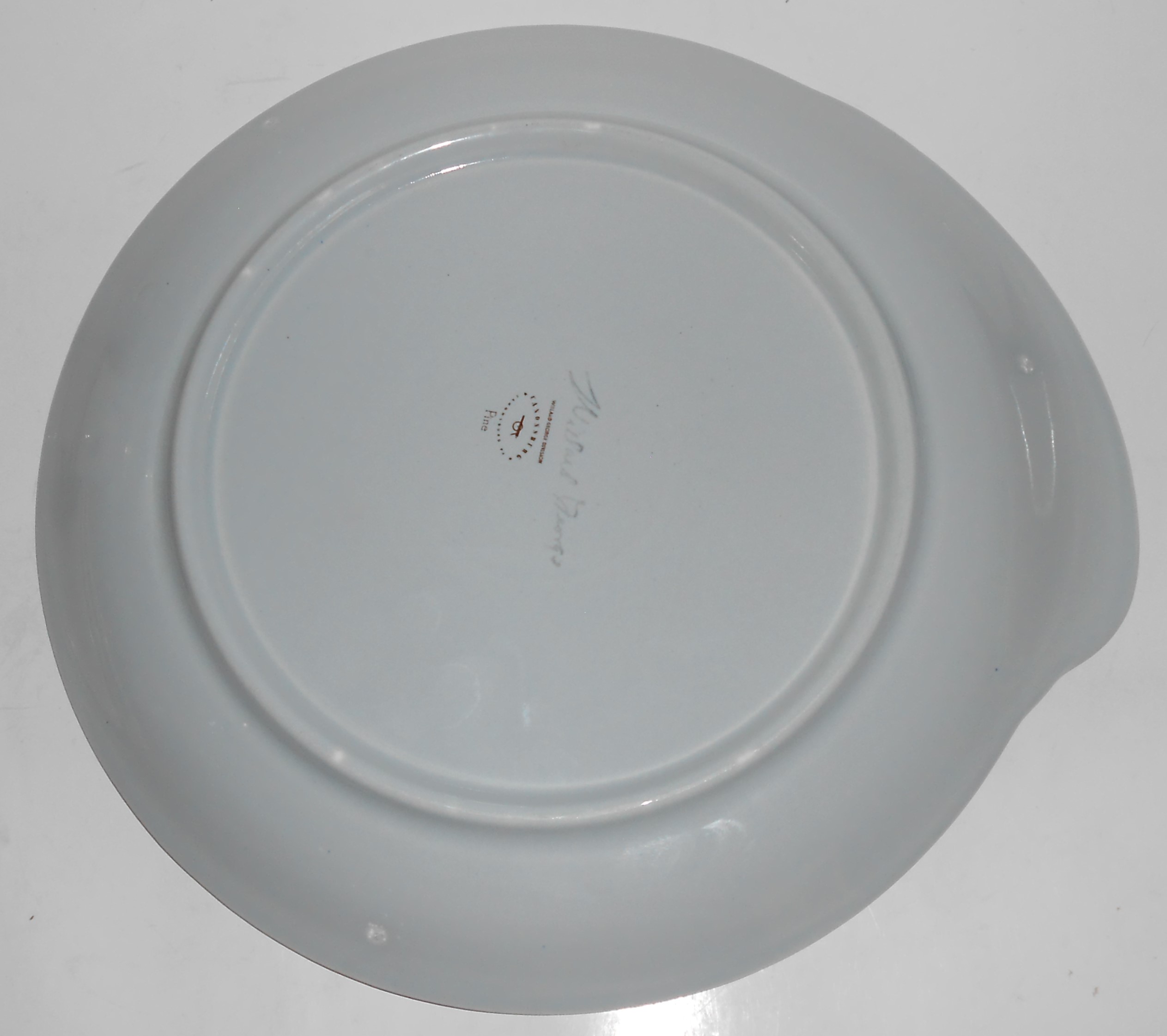 Canonsburg China Willard George Pine Dinner Plate