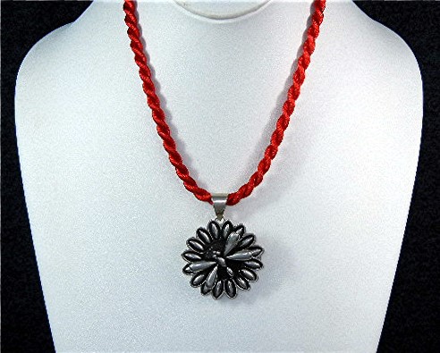 Navajo Sterling Silver Dragonfly Locket D. Cadman