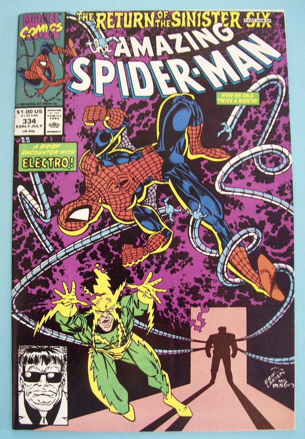 Spider-Man Comics - Early July 1990 - Electro