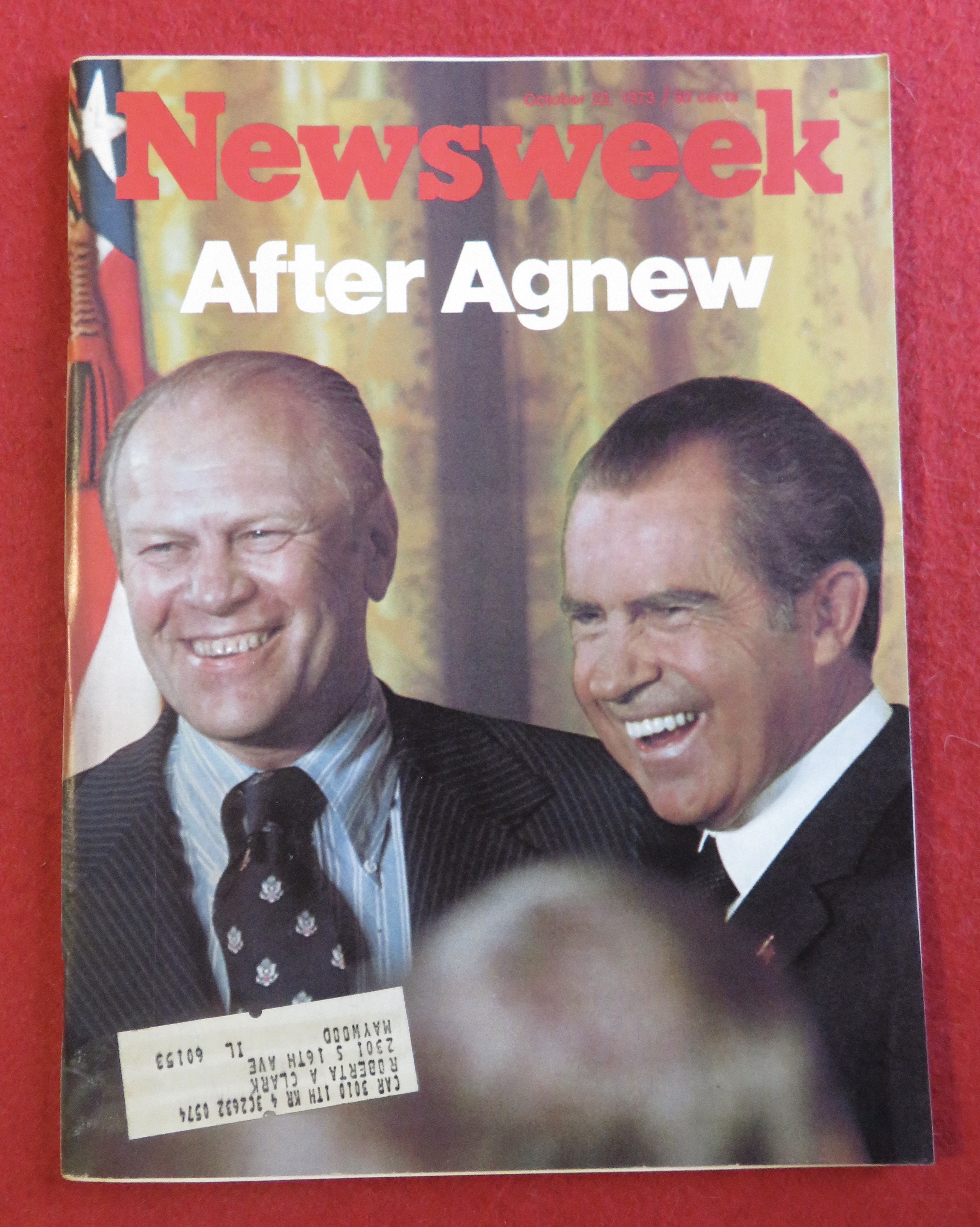 Newsweek Magazine October 22, 1973 After Agnew