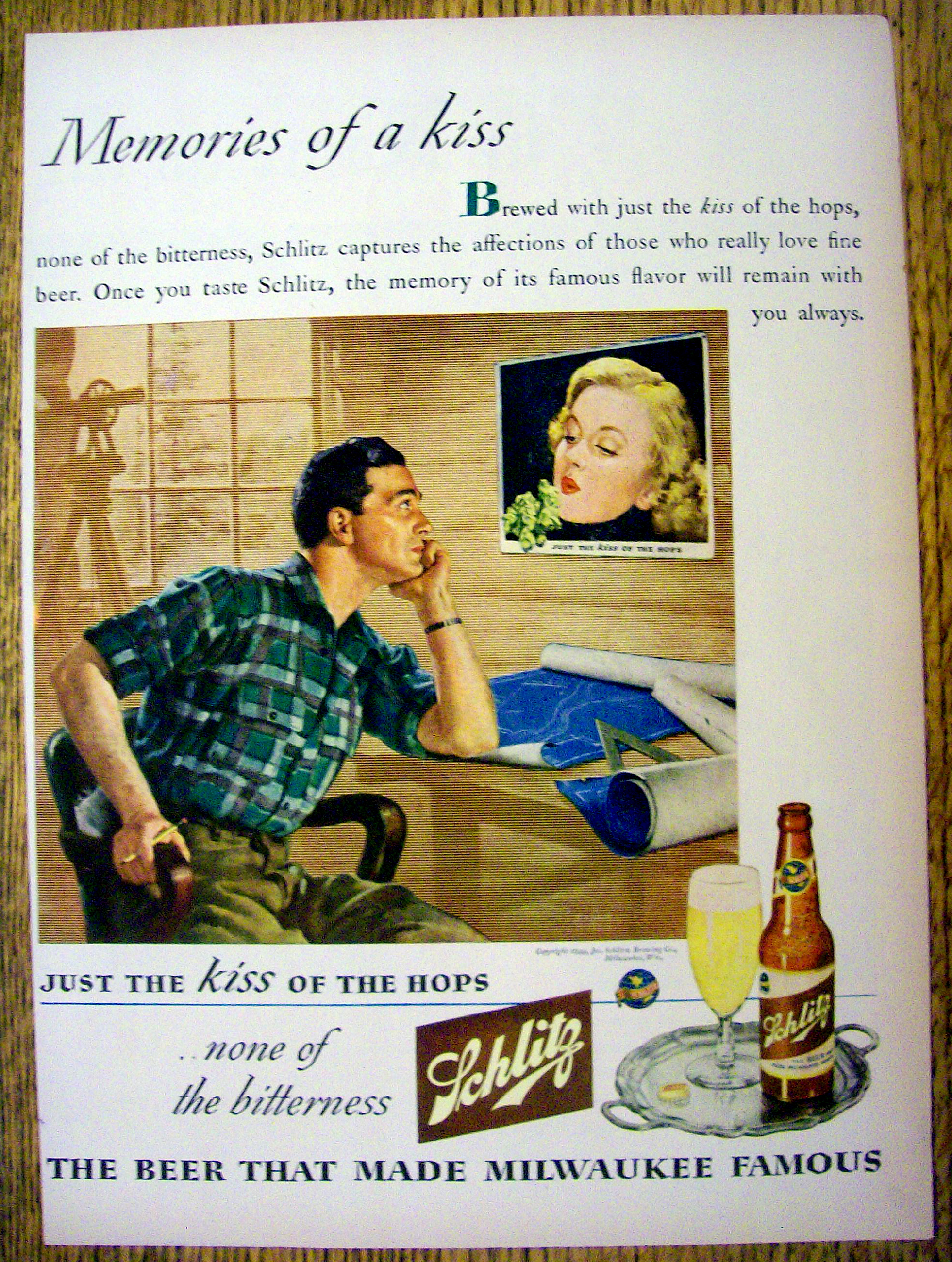 1944 Schlitz Beer