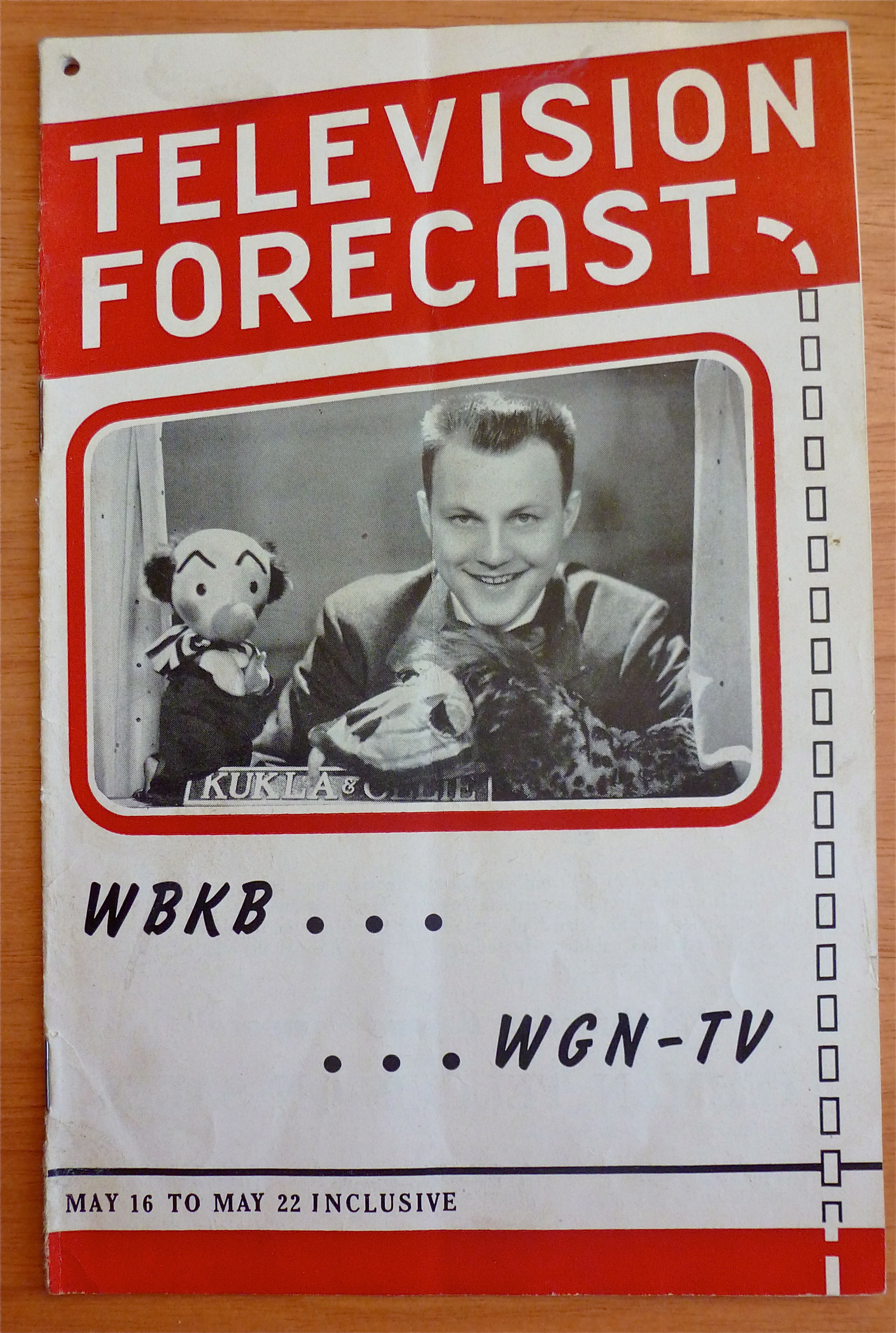 1948 Chicago Television Forecast Issue #2 Kukla & Ollie