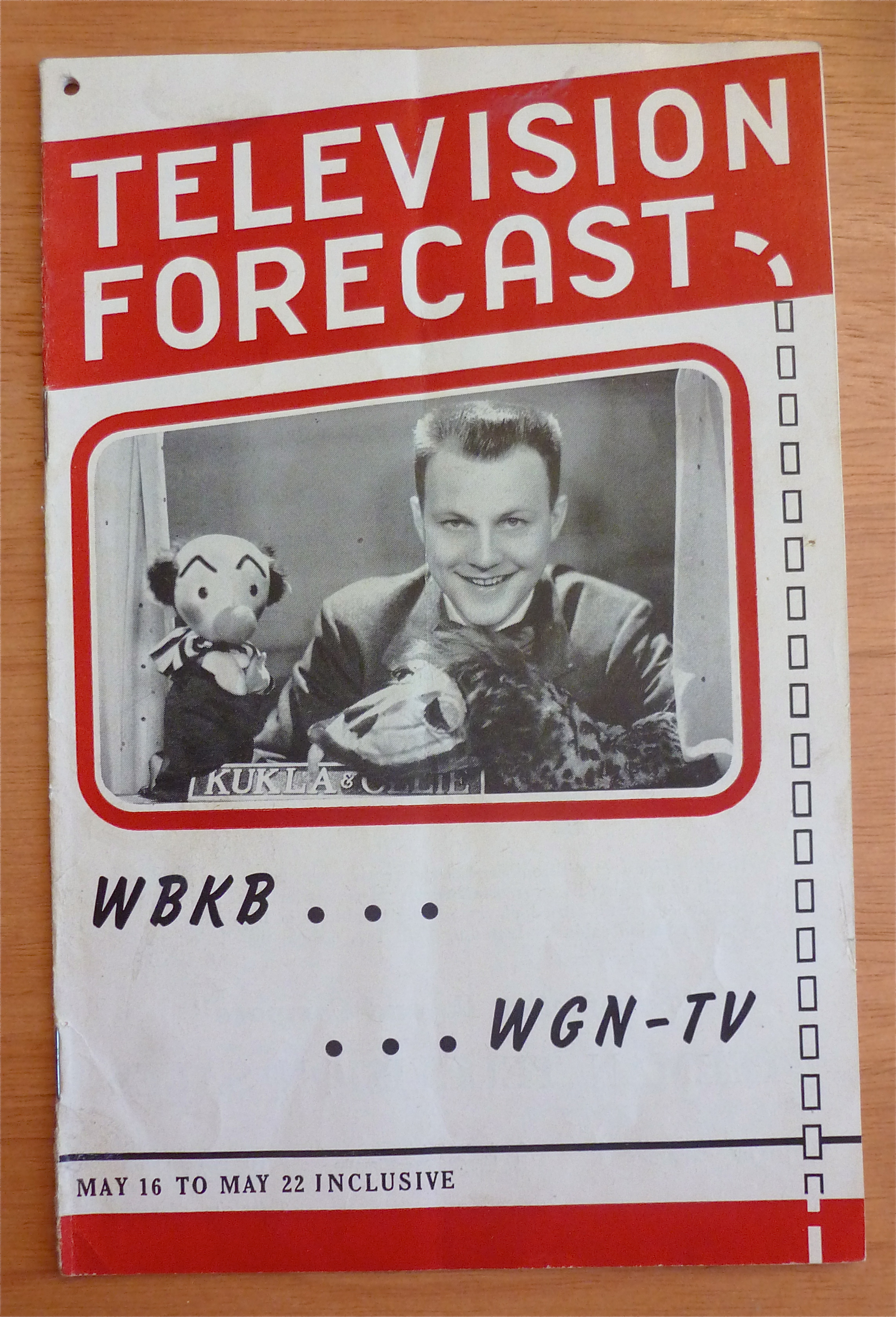 1948 Chicago Television Forecast Issue #2 Kukla & Ollie