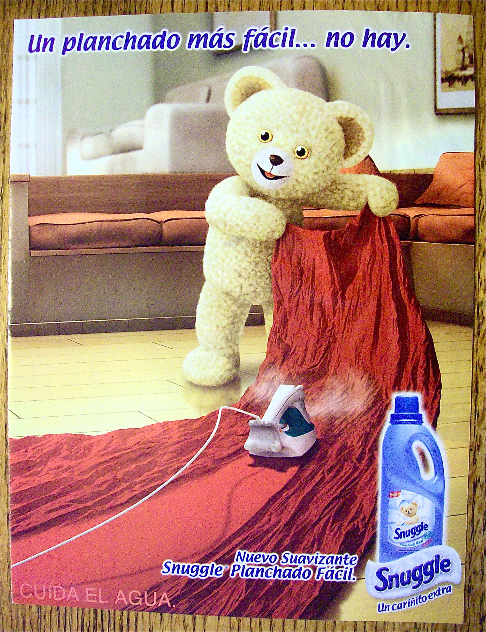 2003 Snuggle with the Snuggle Bear & Iron