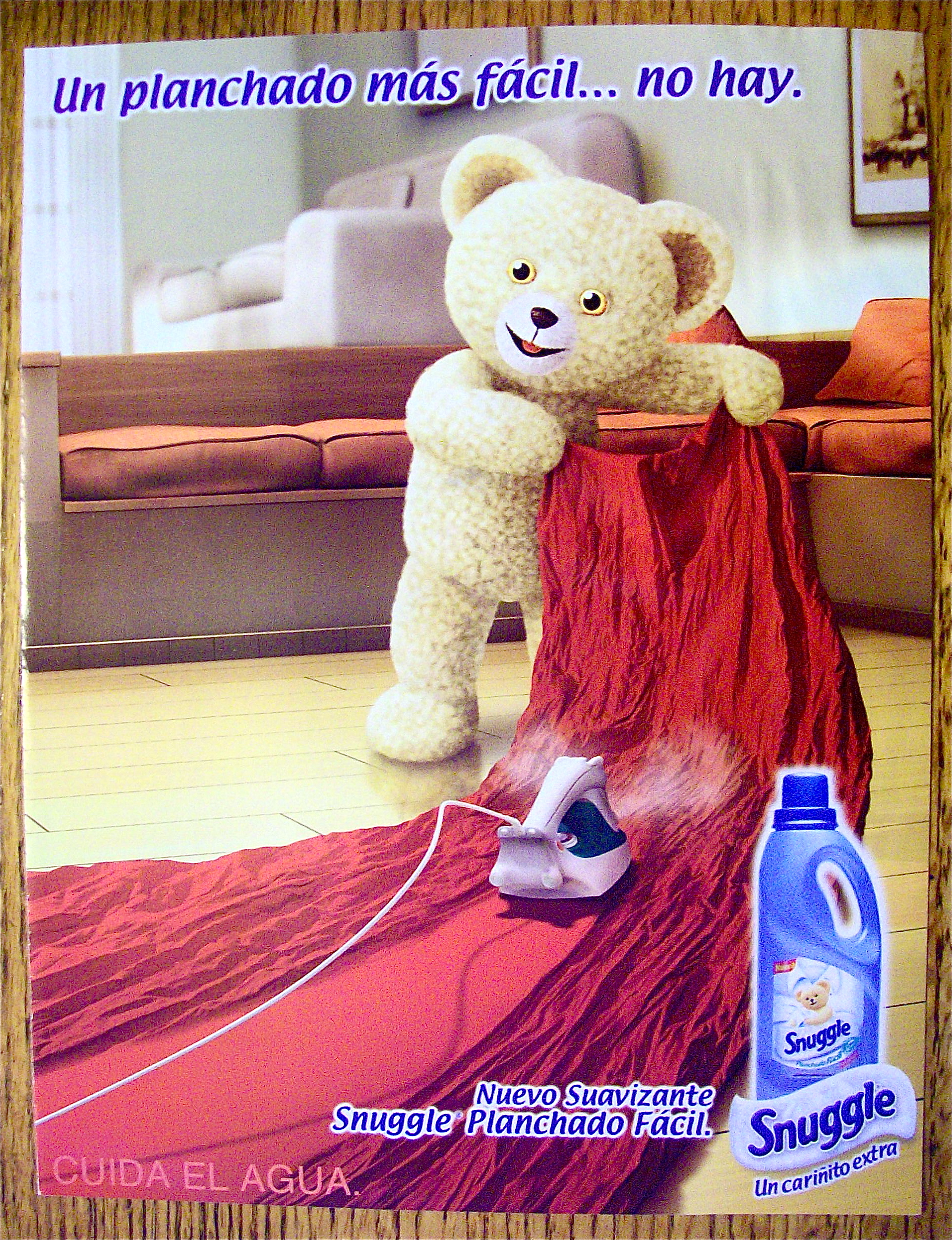 2003 Snuggle with the Snuggle Bear & Iron