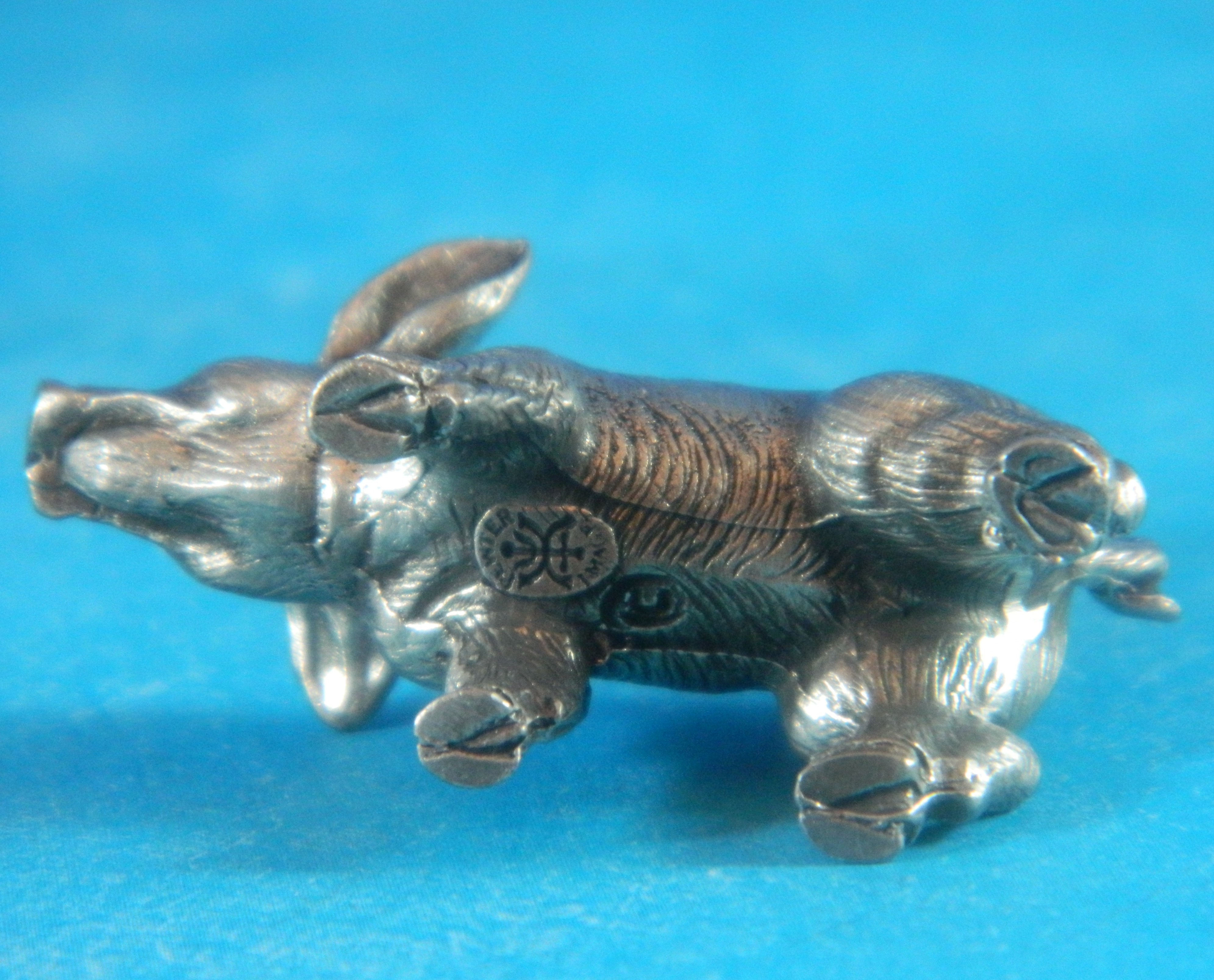 Pig  Pewter Image Miniature