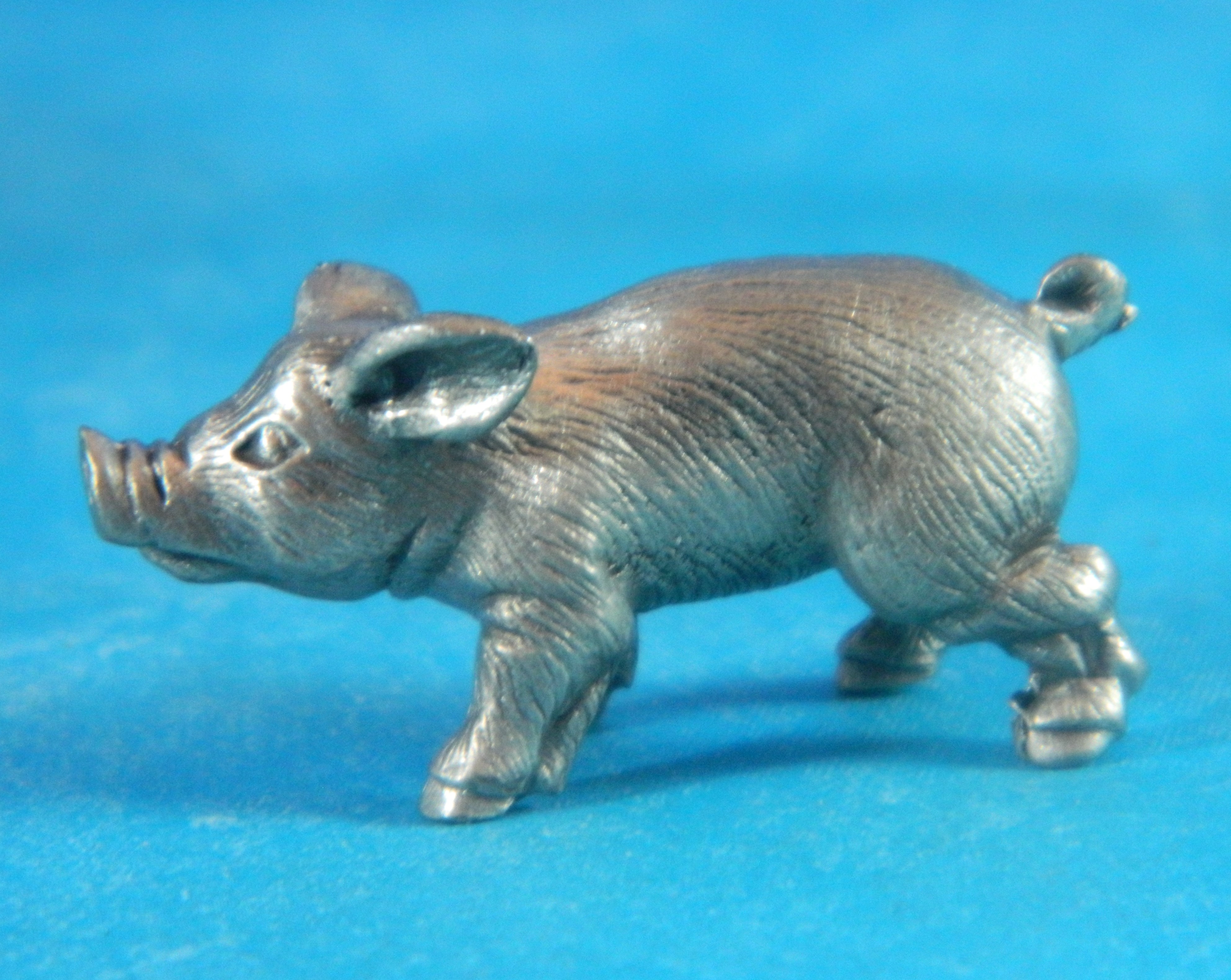 Pig  Pewter Image Miniature
