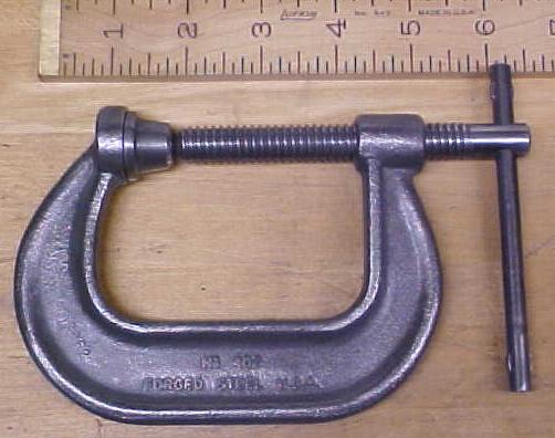 Diecraft C-Clamp No. 402 Antique 2 inch Heavy Duty