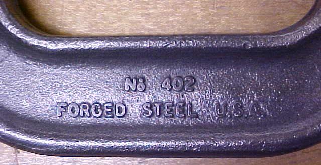 Diecraft C-Clamp No. 402 Antique 2 inch Heavy Duty