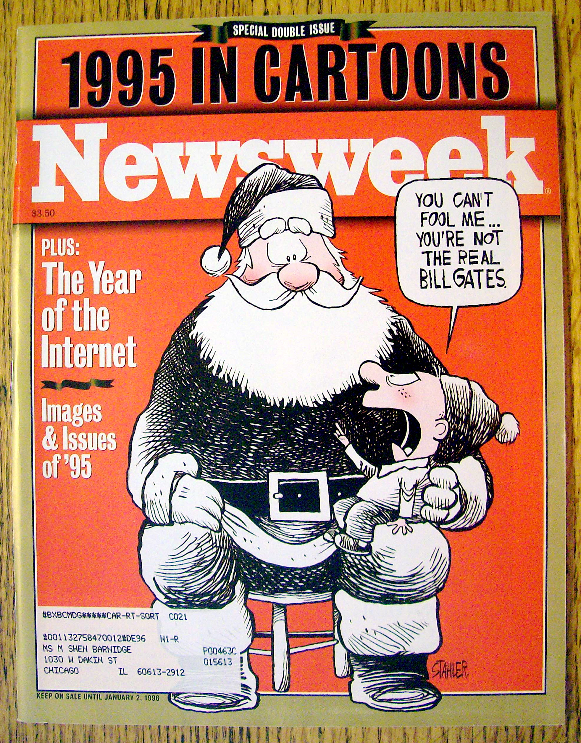 Newsweek Magazine-December 25, 1995-January 1, 1996