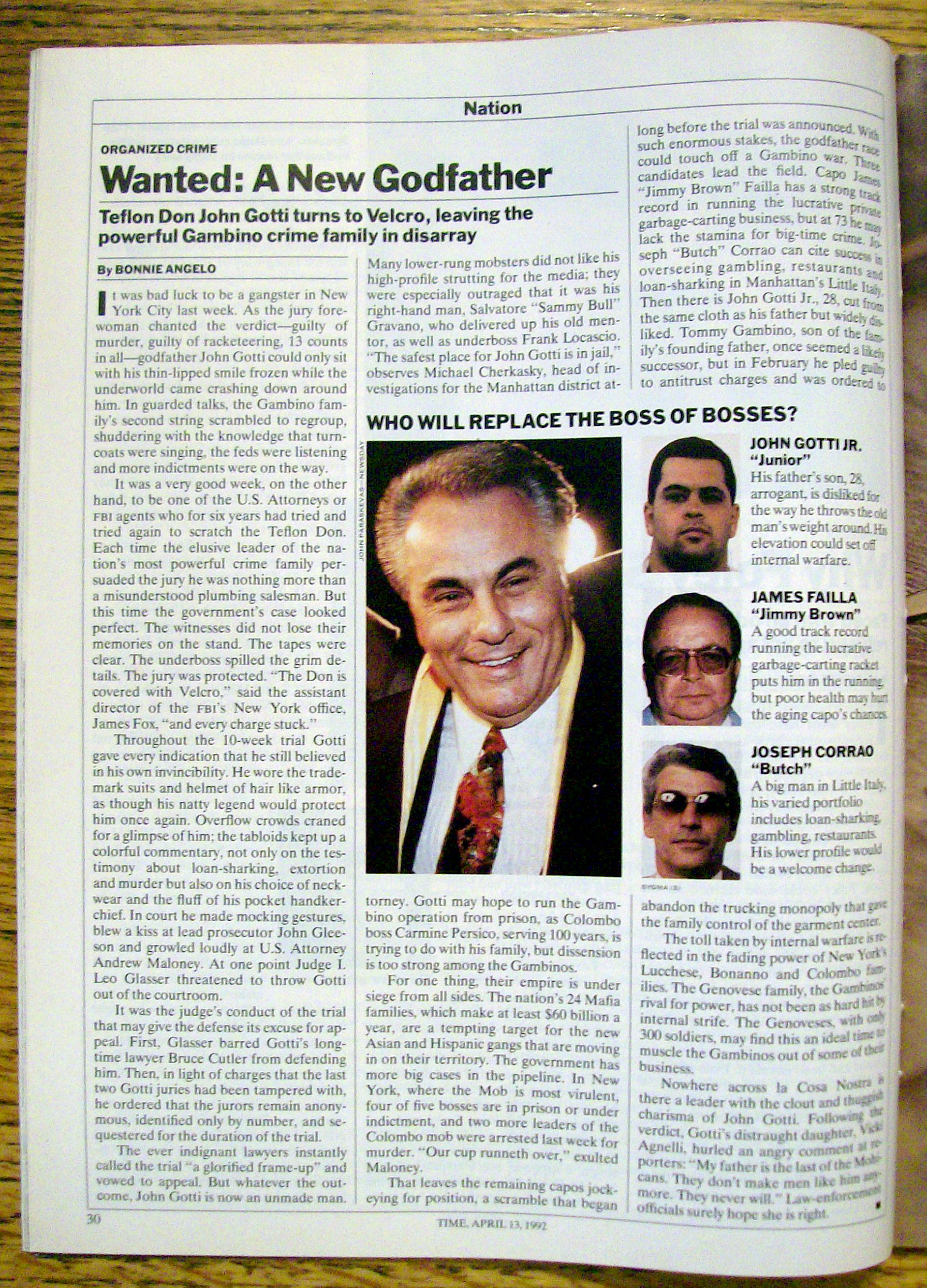Time Magazine-April 13, 1992-The College Crunch