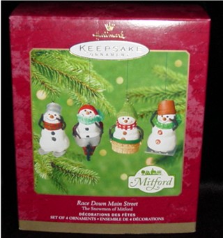 Race Down Main Street Hallmark Ornament