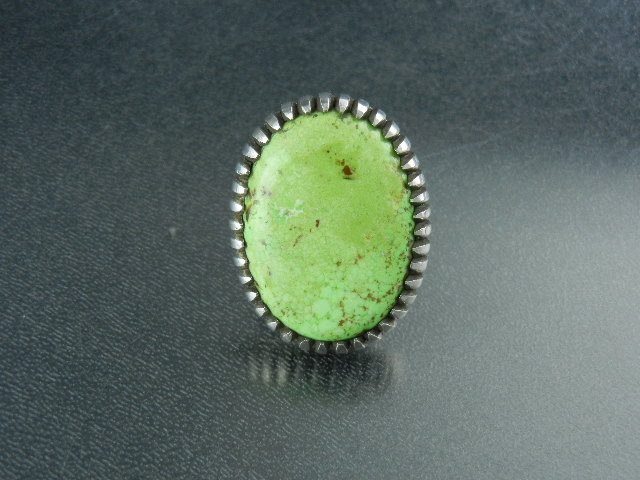Navajo Gaspeite Sterling Silver By A J Platero Ring