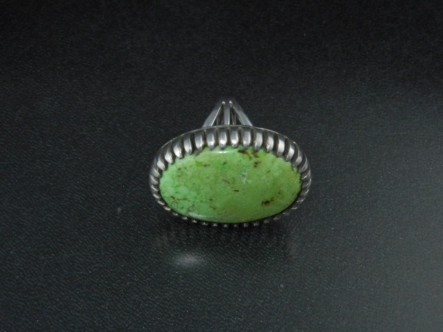 Navajo Gaspeite Sterling Silver By A J Platero Ring