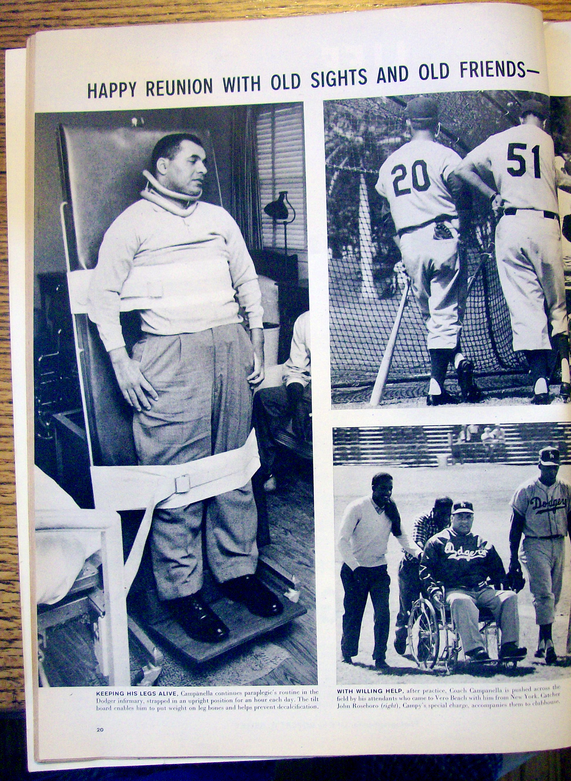Life Magazine March 23, 1959 Roy Campanella