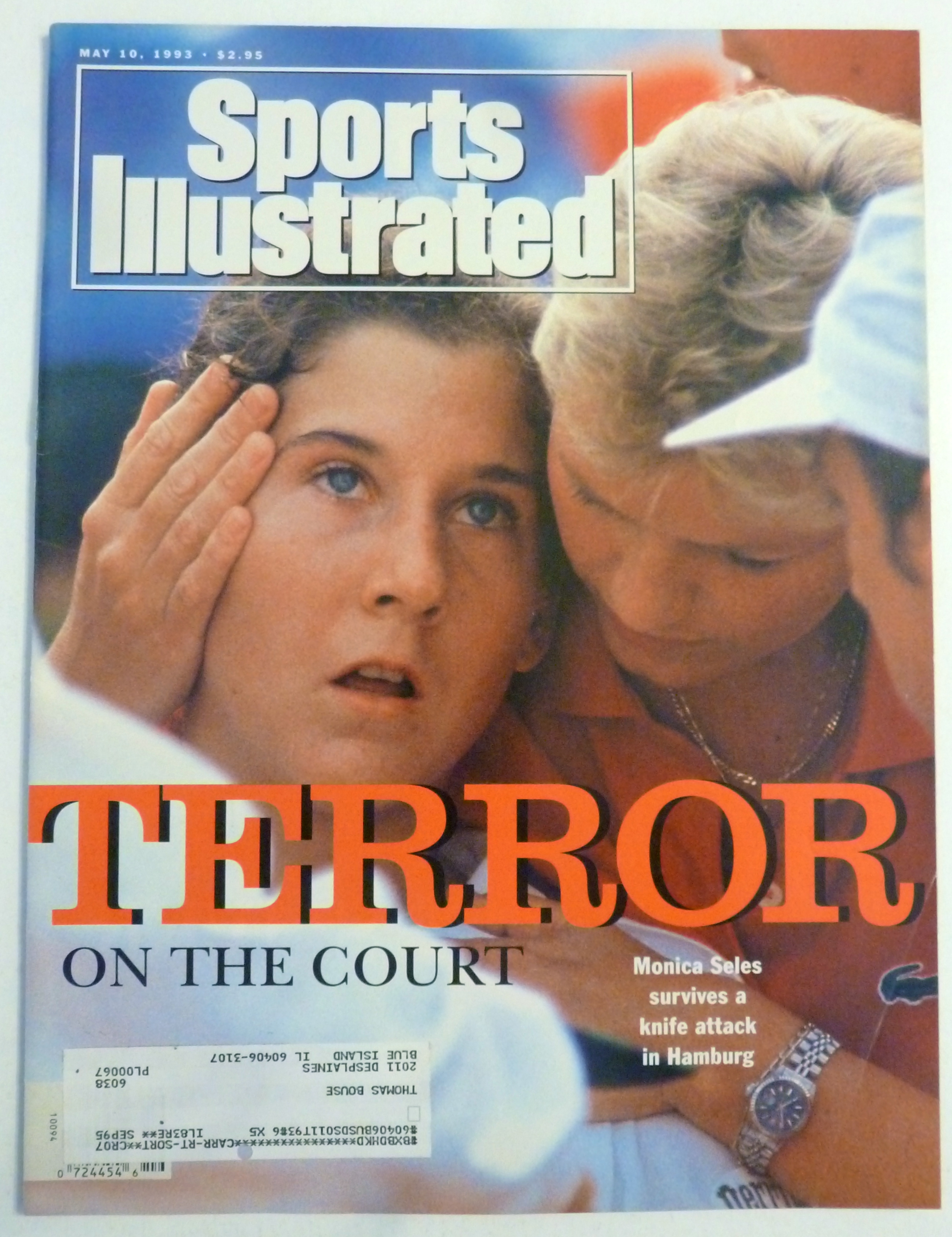 Sports Illustrated Magazine May 10, 1993 Monica Seles