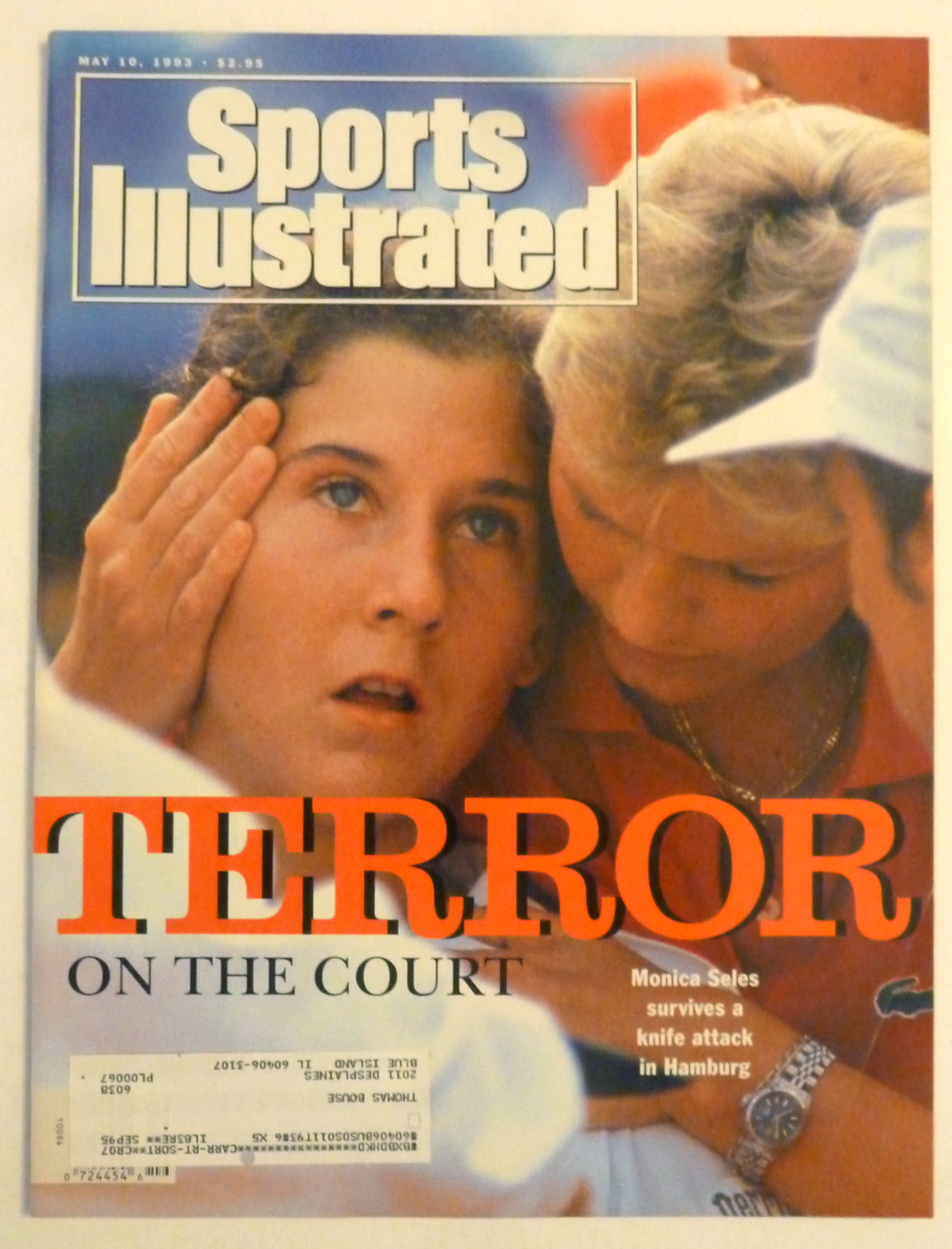 Sports Illustrated Magazine May 10, 1993 Monica Seles