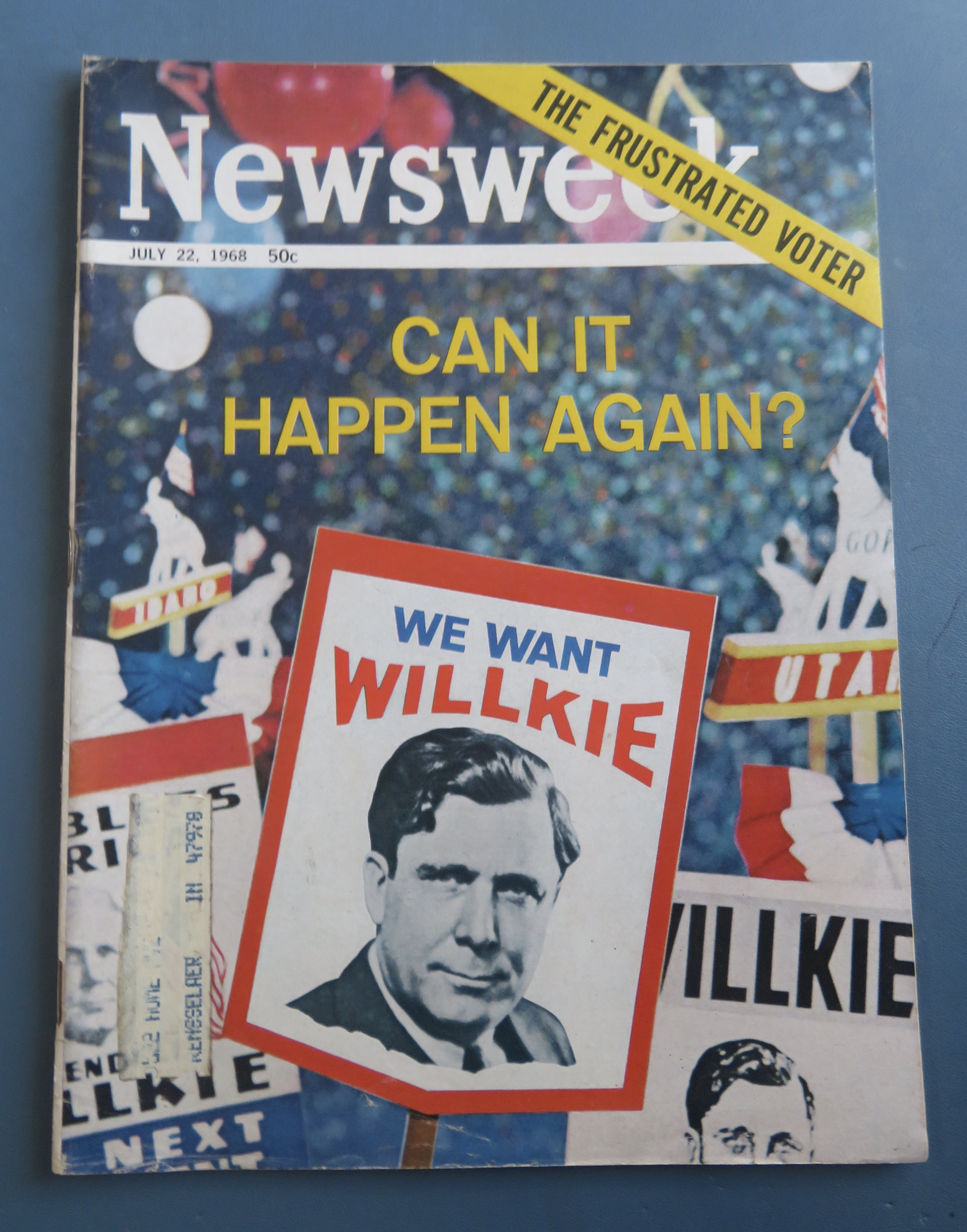 Newsweek Magazine July 22, 1968 Can It Happen Again?