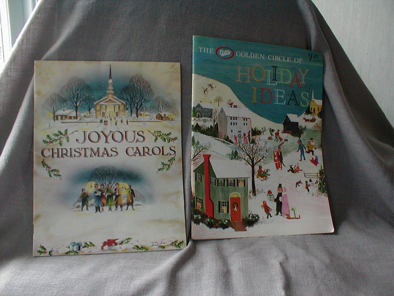 Christmas Carol Book and Holiday Ideas Book