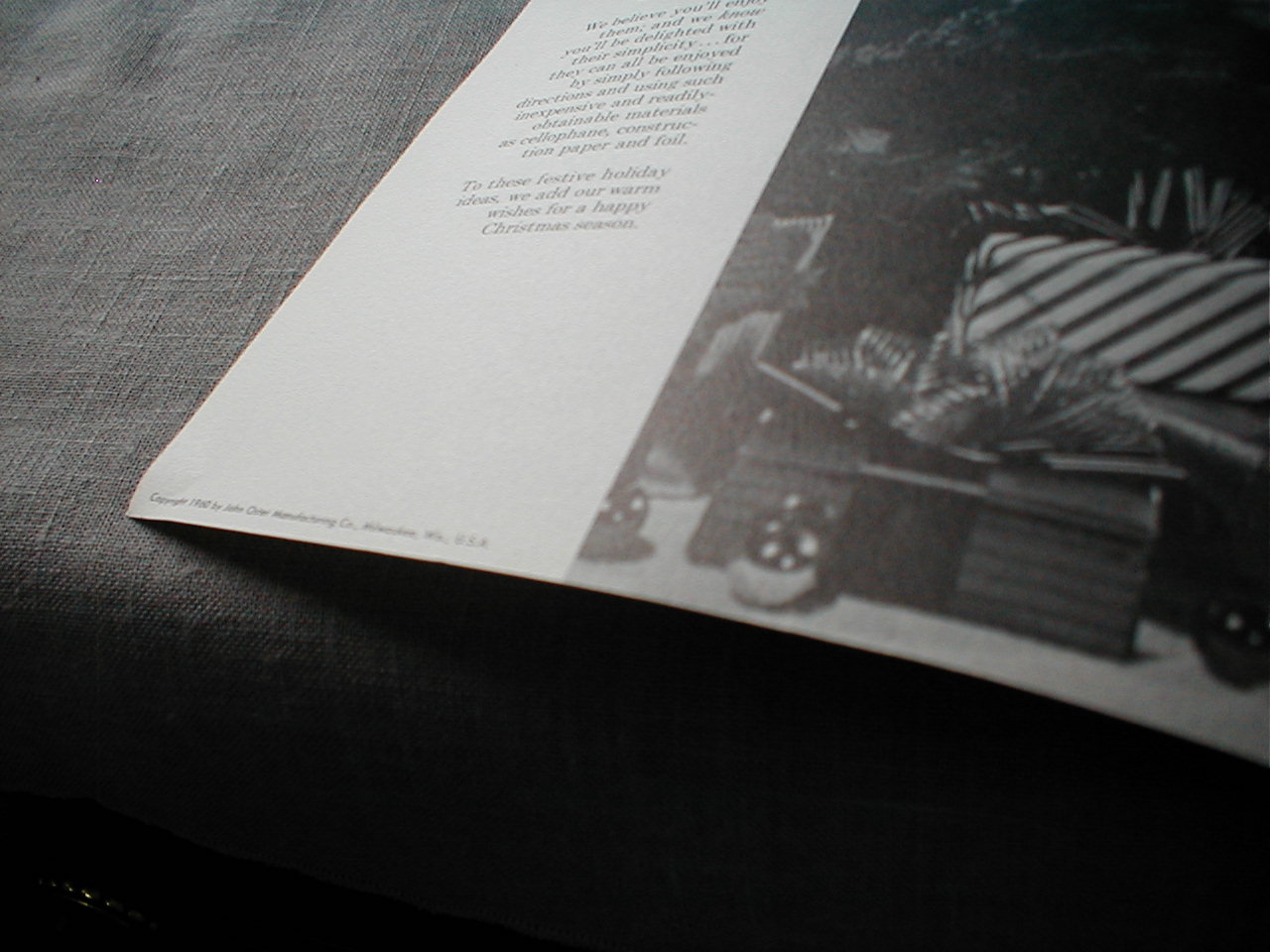 Christmas Carol Book and Holiday Ideas Book