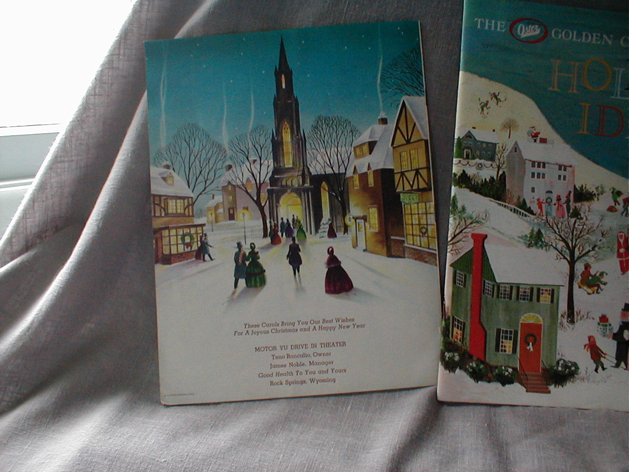 Christmas Carol Book and Holiday Ideas Book