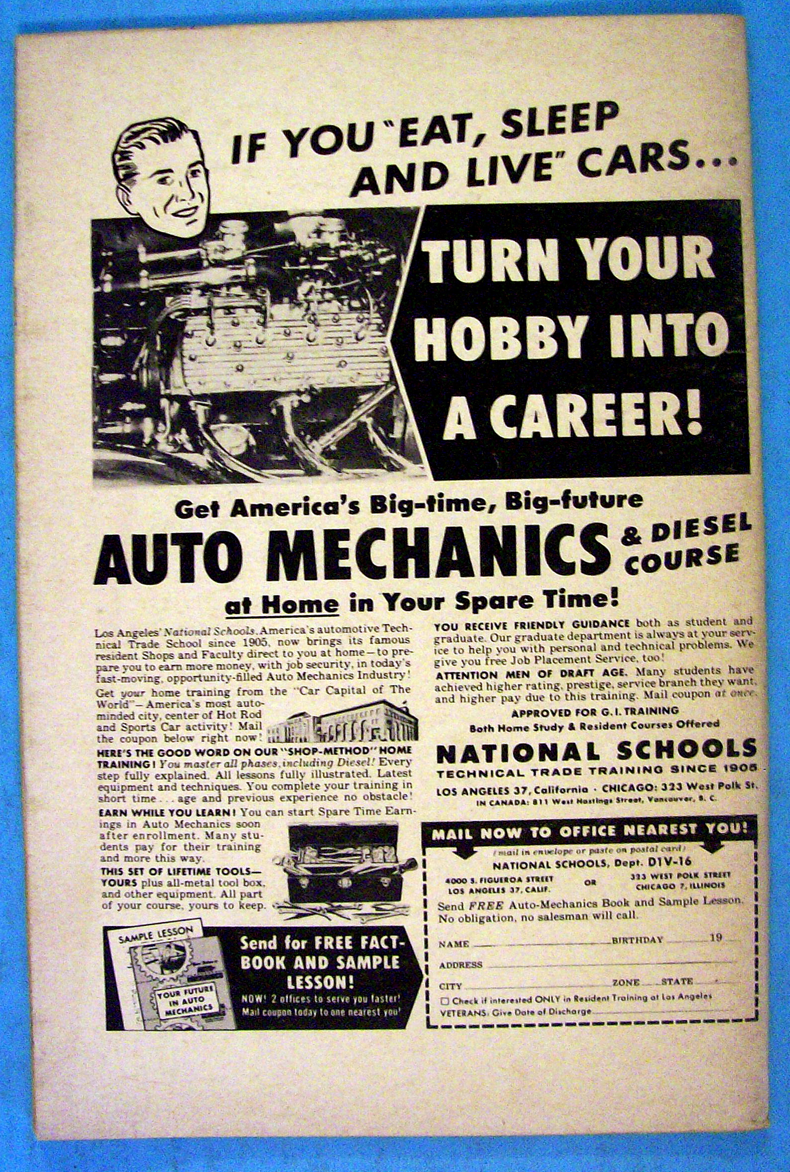 Rod & Custom January 1956 More Fire For The Firedome