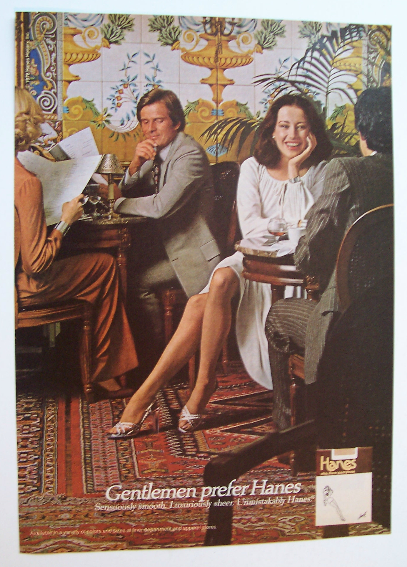 1976 Hanes Pantyhose