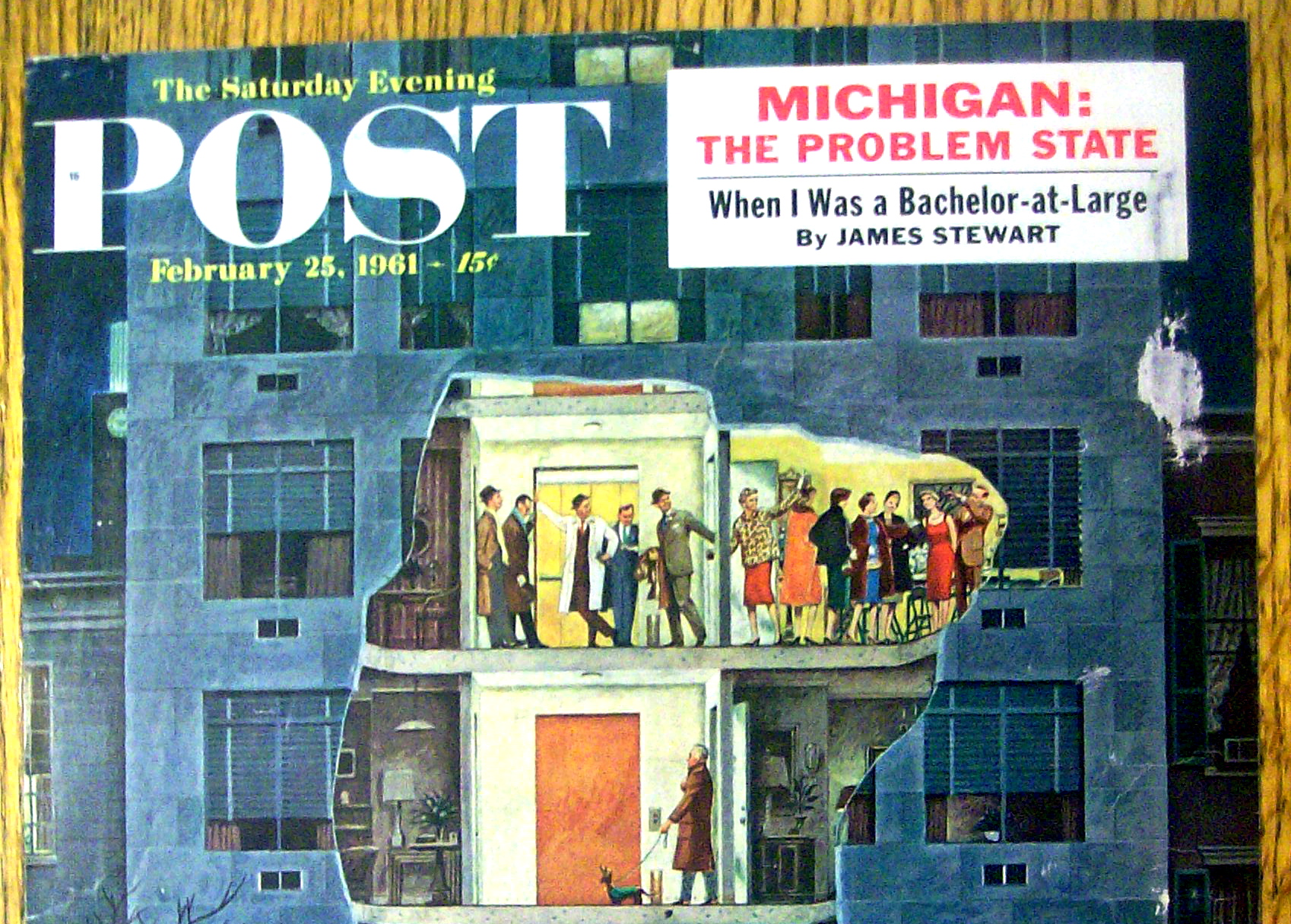 Saturday Evening Post Cover-February 25, 1961-Prins
