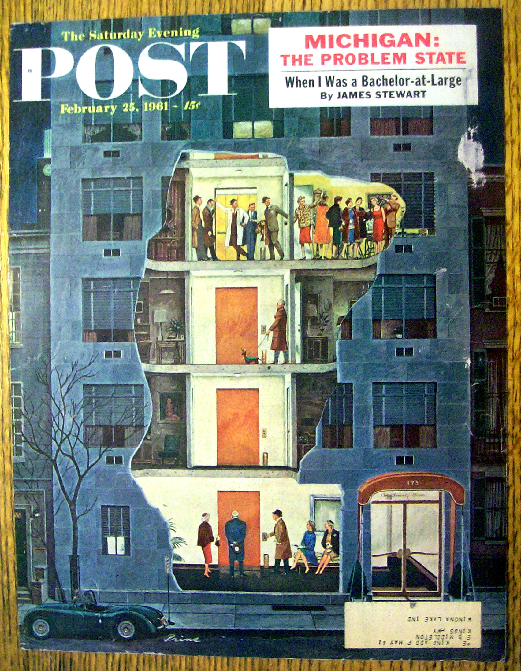 Saturday Evening Post Cover-February 25, 1961-Prins