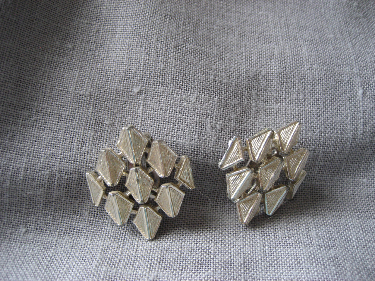 Coro Silver Earrings