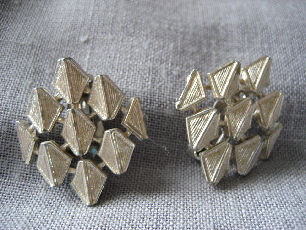 Coro Silver Earrings