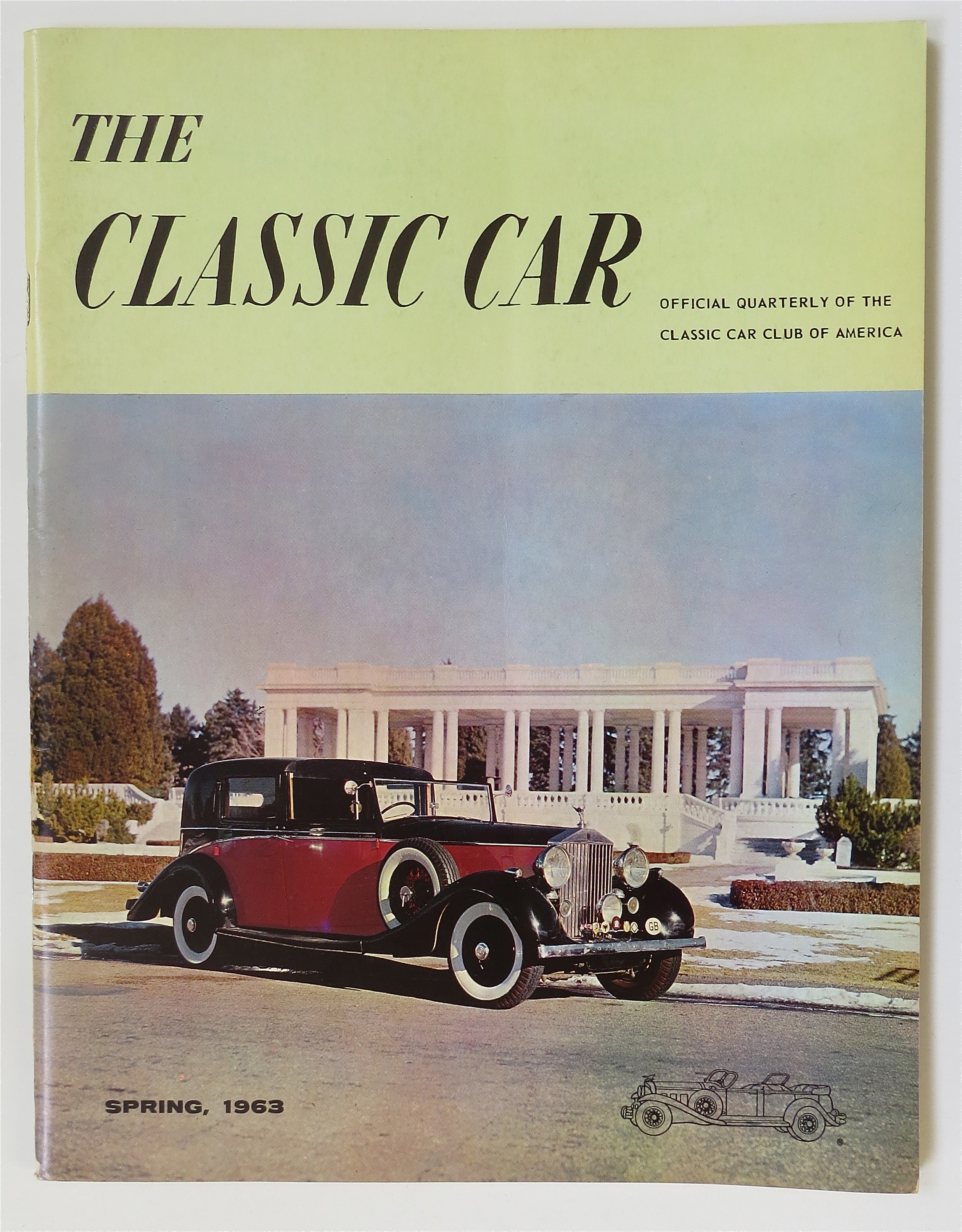 The Classic Car Magazine Spring 1963 1939 Rolls Royce