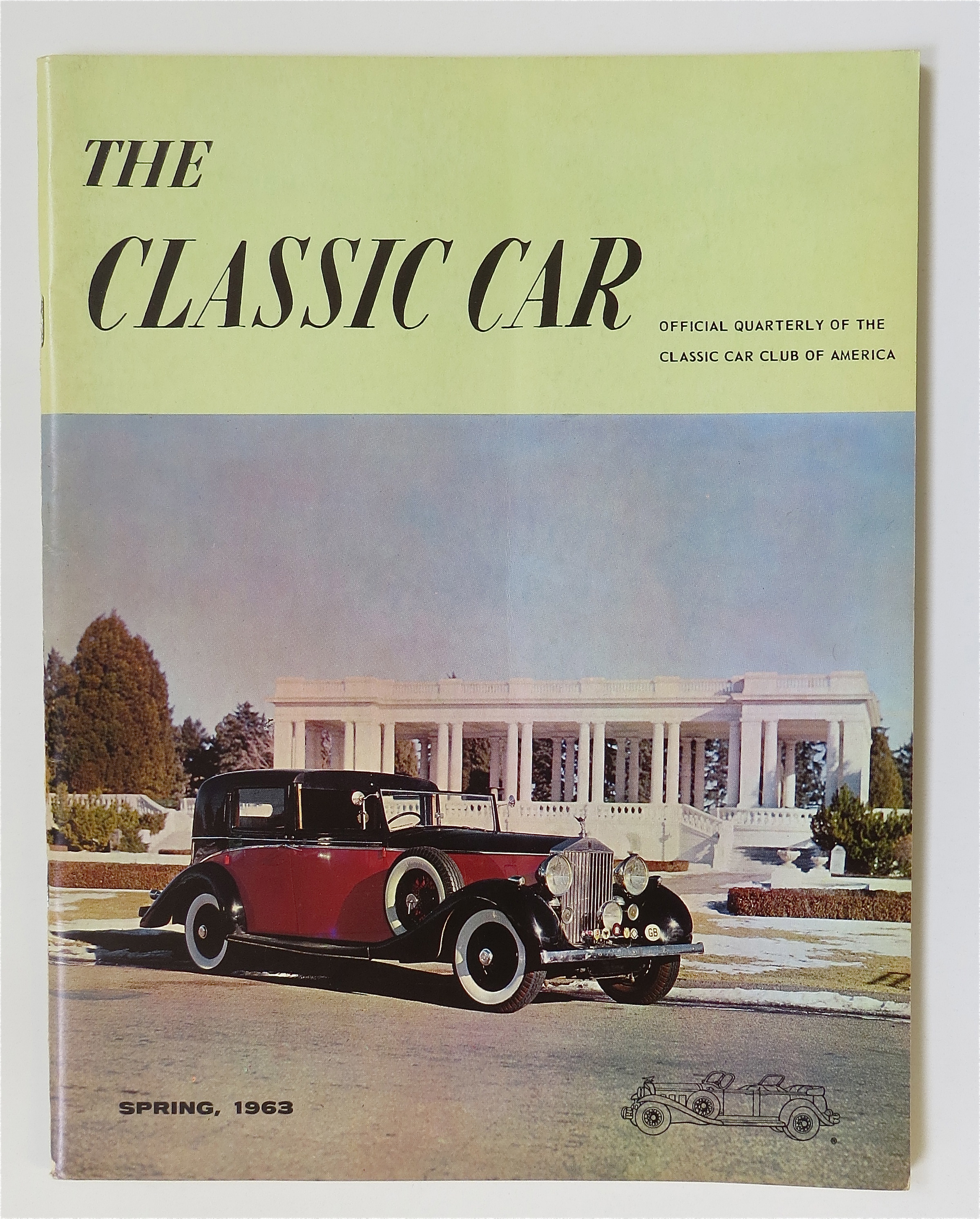 The Classic Car Magazine Spring 1963 1939 Rolls Royce
