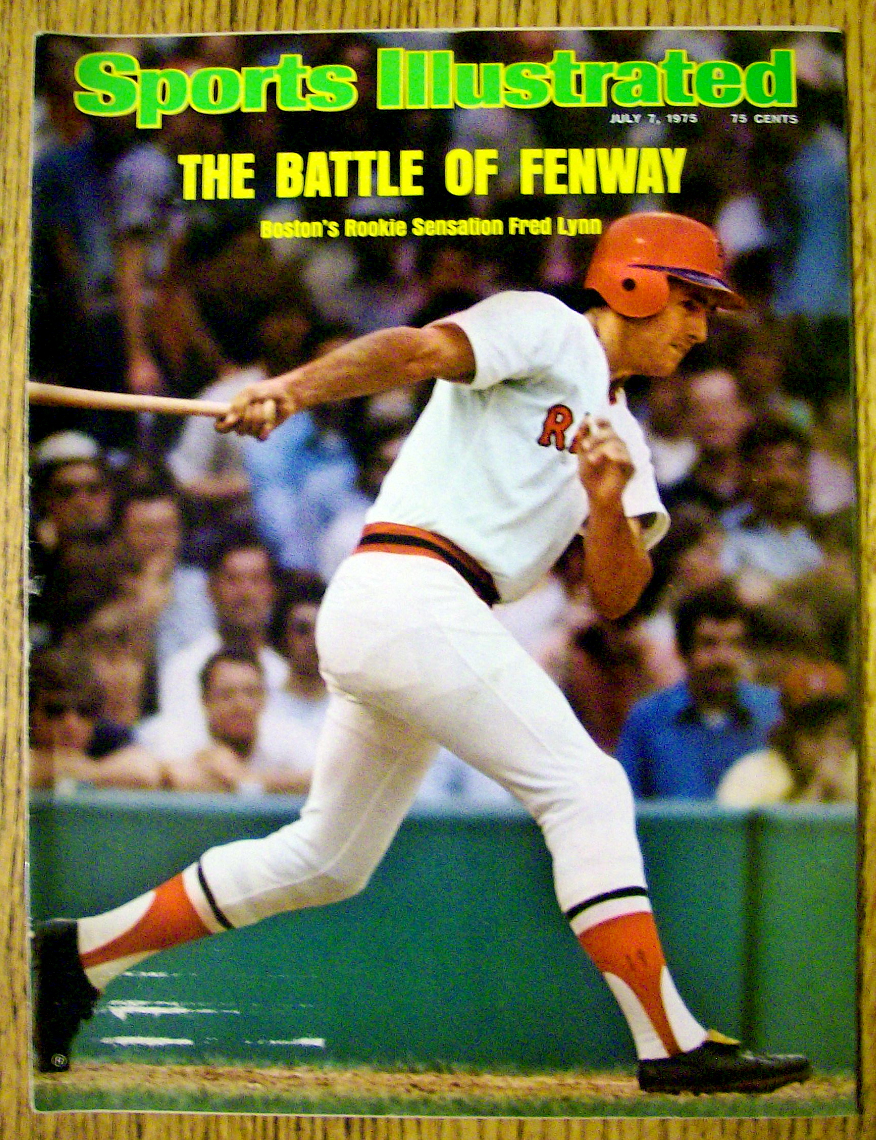 Sports Illustrated Magazine-July 7, 1975-Fred Lynn