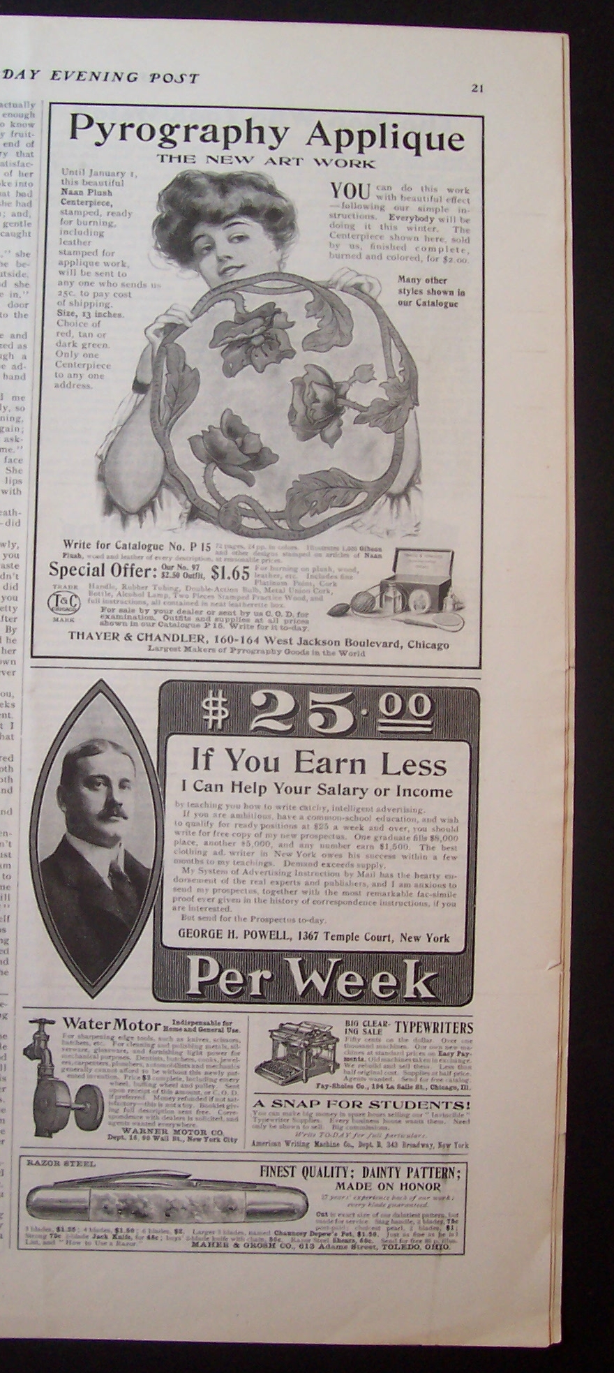 Saturday Evening Post Magazine - October 15, 1904