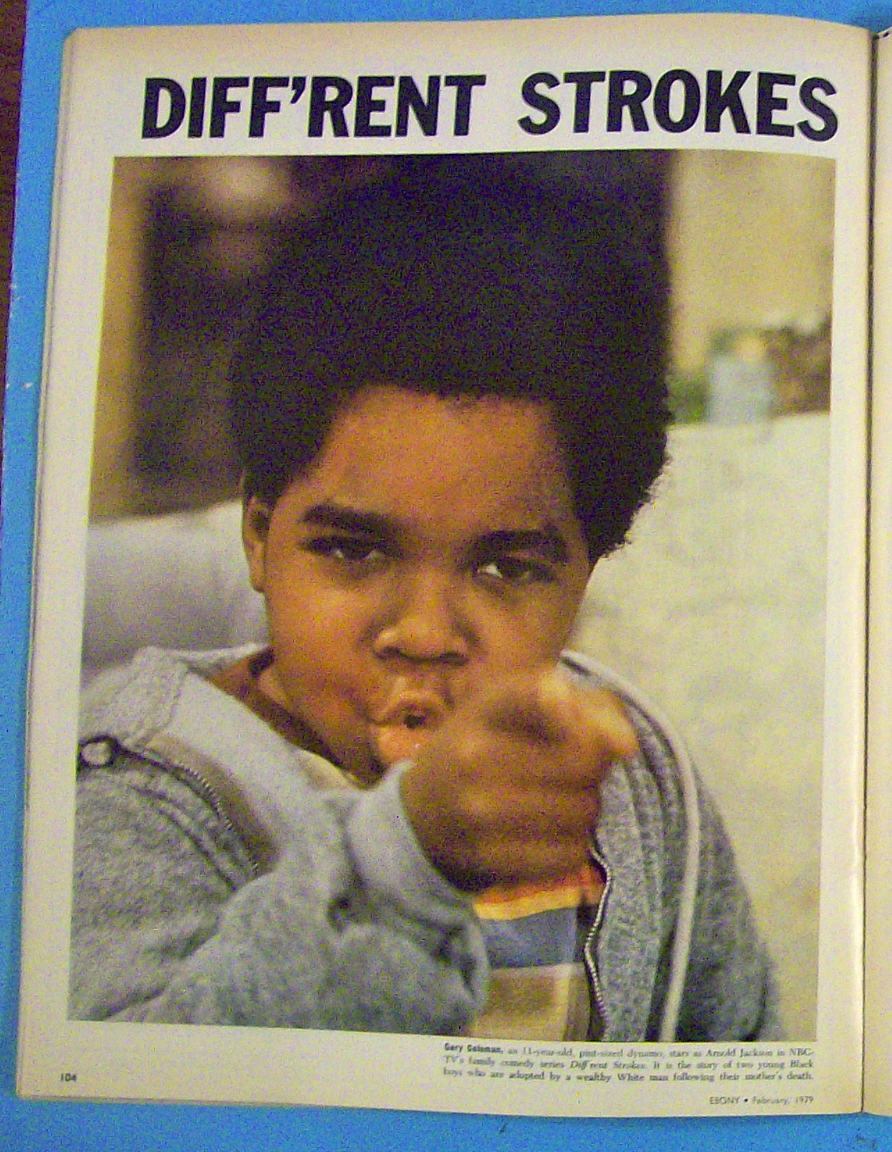 Ebony Magazine-February 1979-Gary Coleman