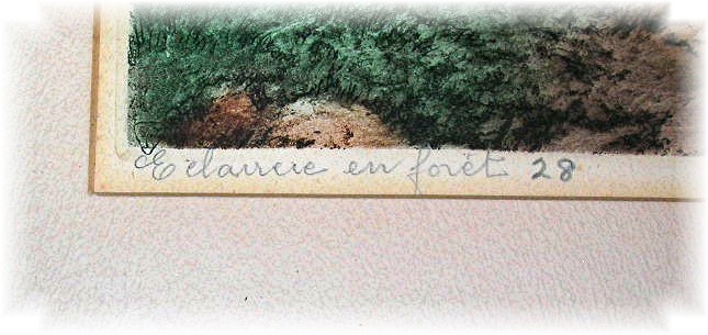 Framed Etching Number 28 - Pierre