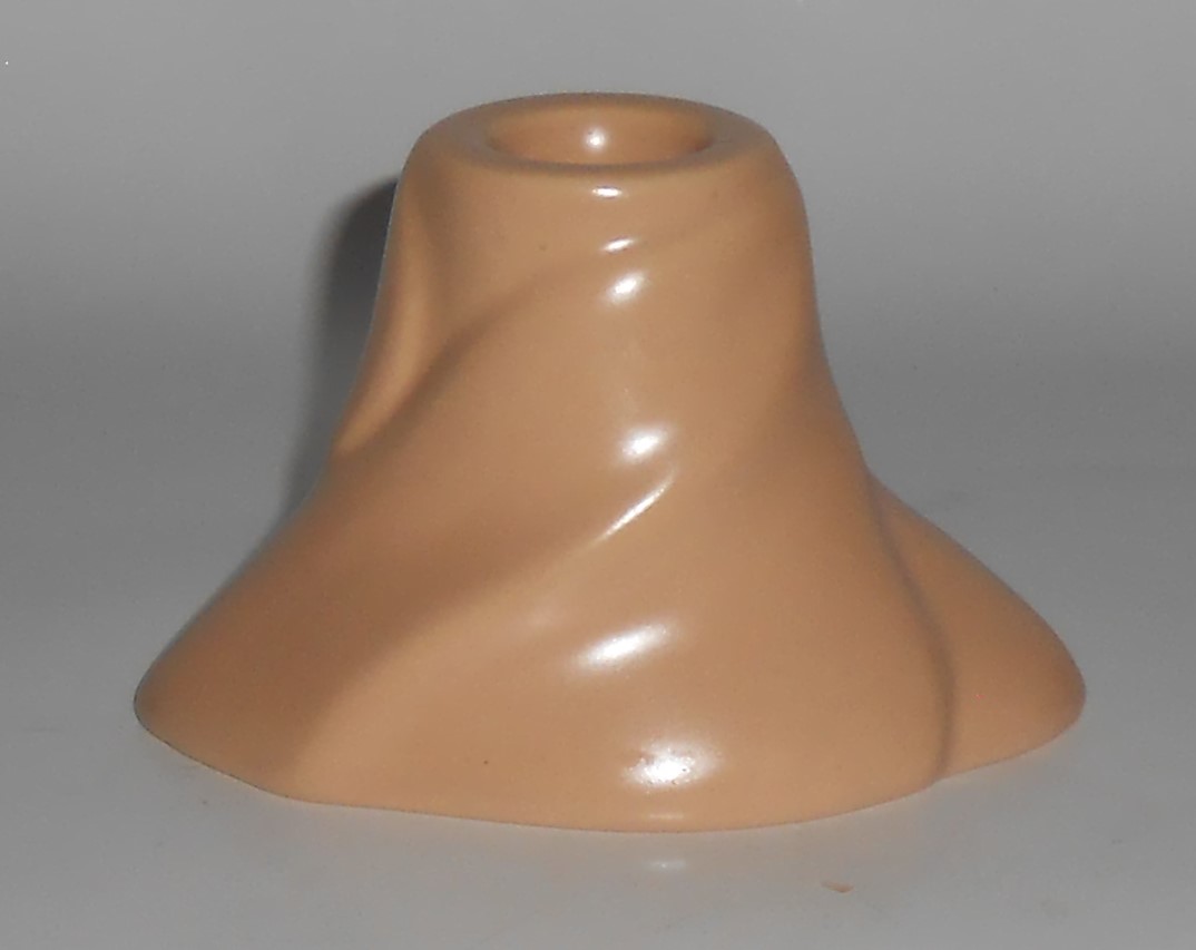 Franciscan Catalina Pottery Floral Coral Candlestick