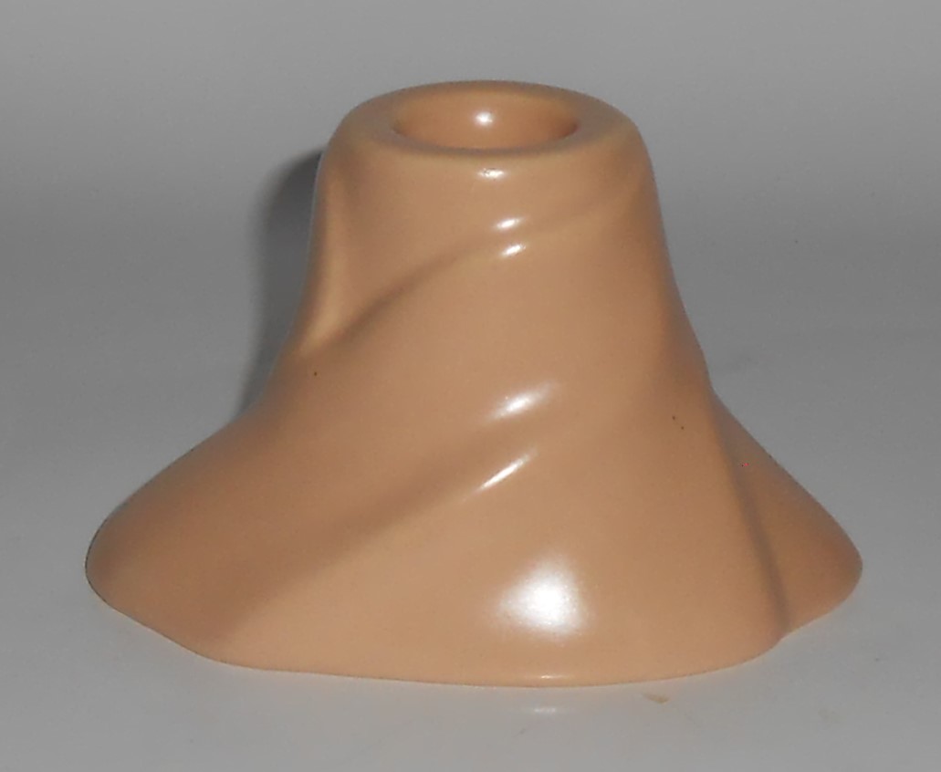 Franciscan Catalina Pottery Floral Coral Candlestick
