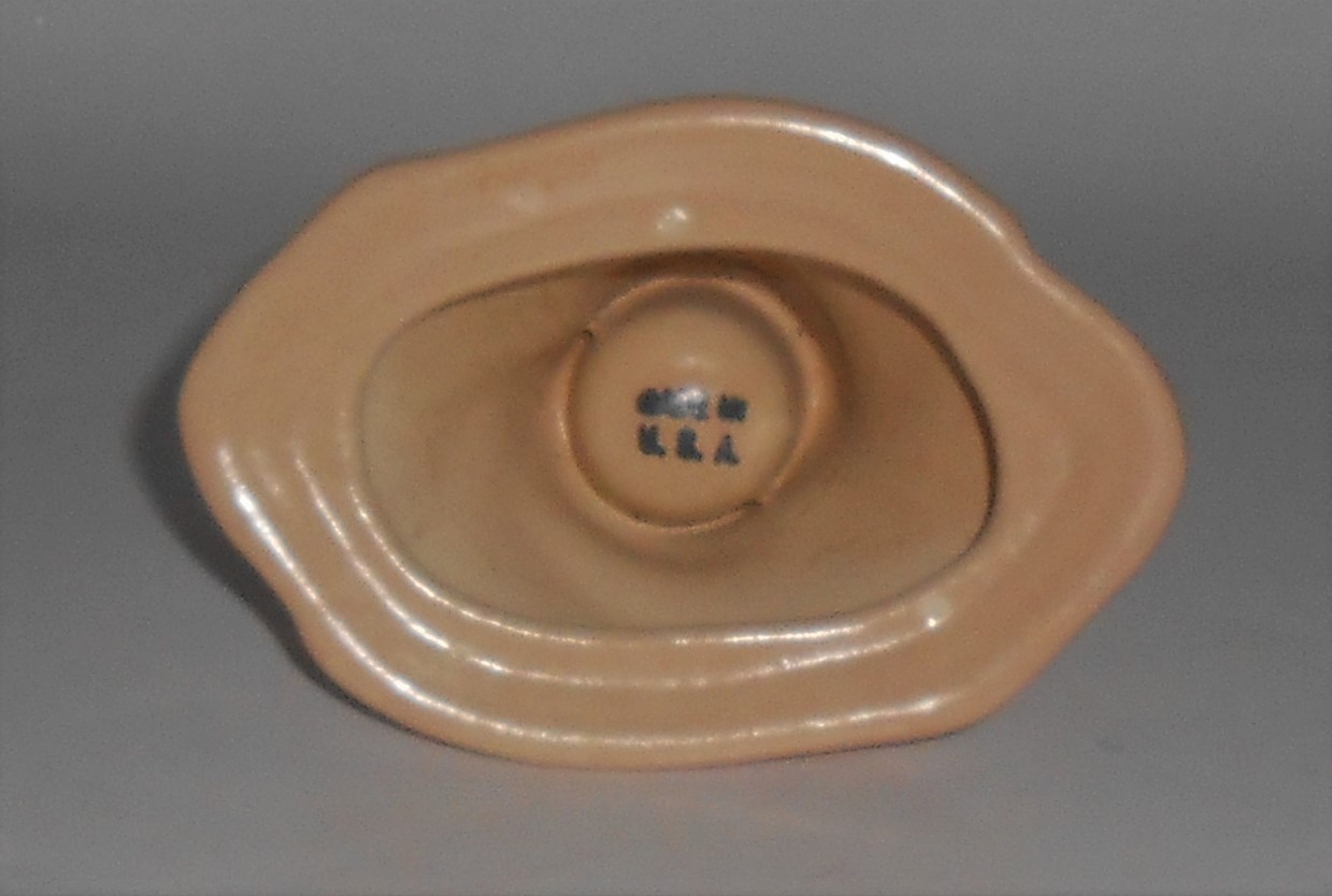 Franciscan Catalina Pottery Floral Coral Candlestick