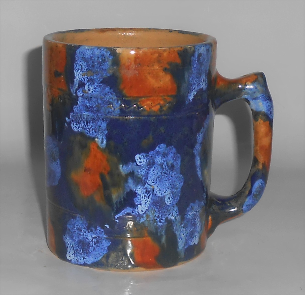 Pacific Pottery Early Drip Glaze Beer Mug