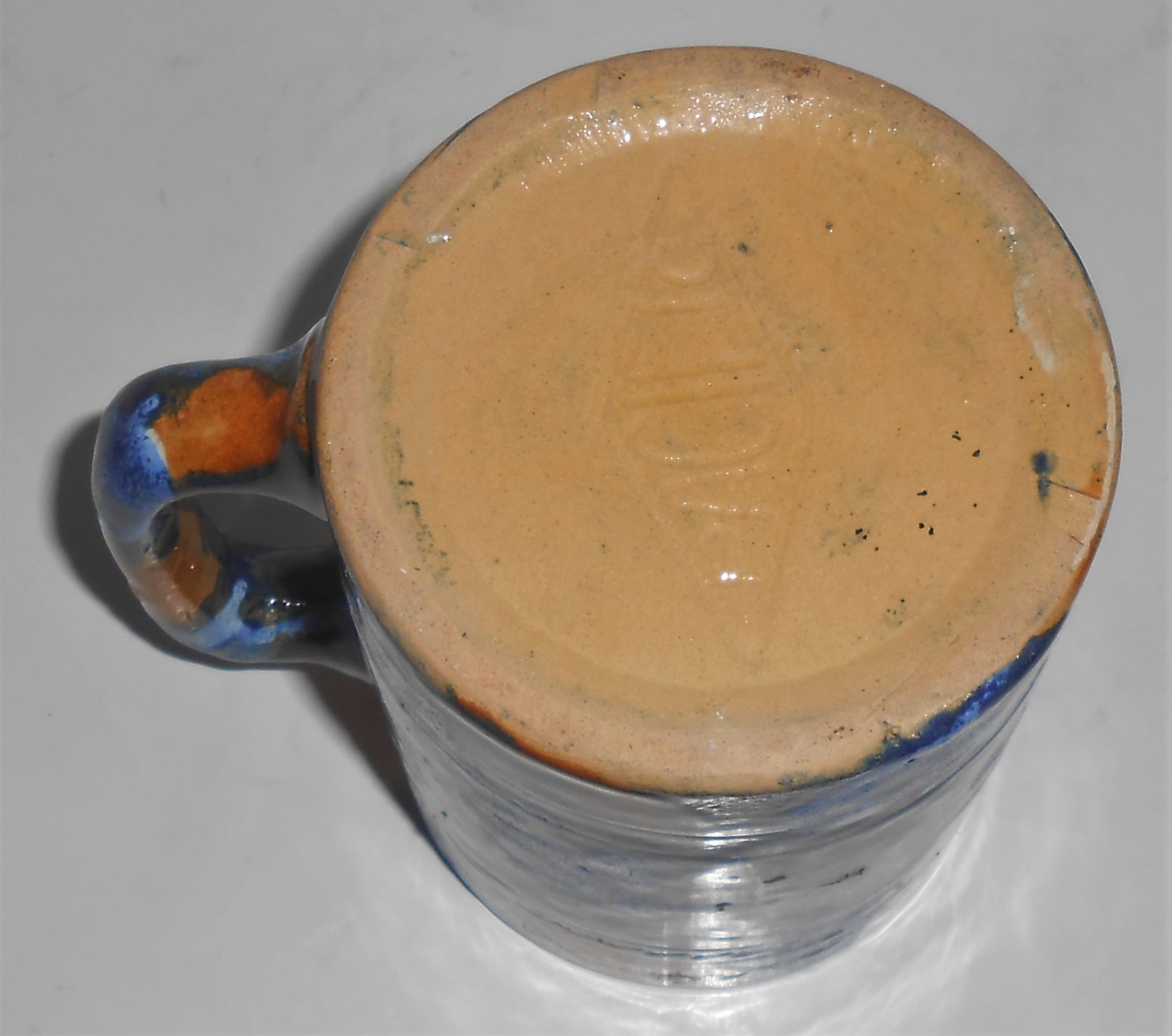 Pacific Pottery Early Drip Glaze Beer Mug